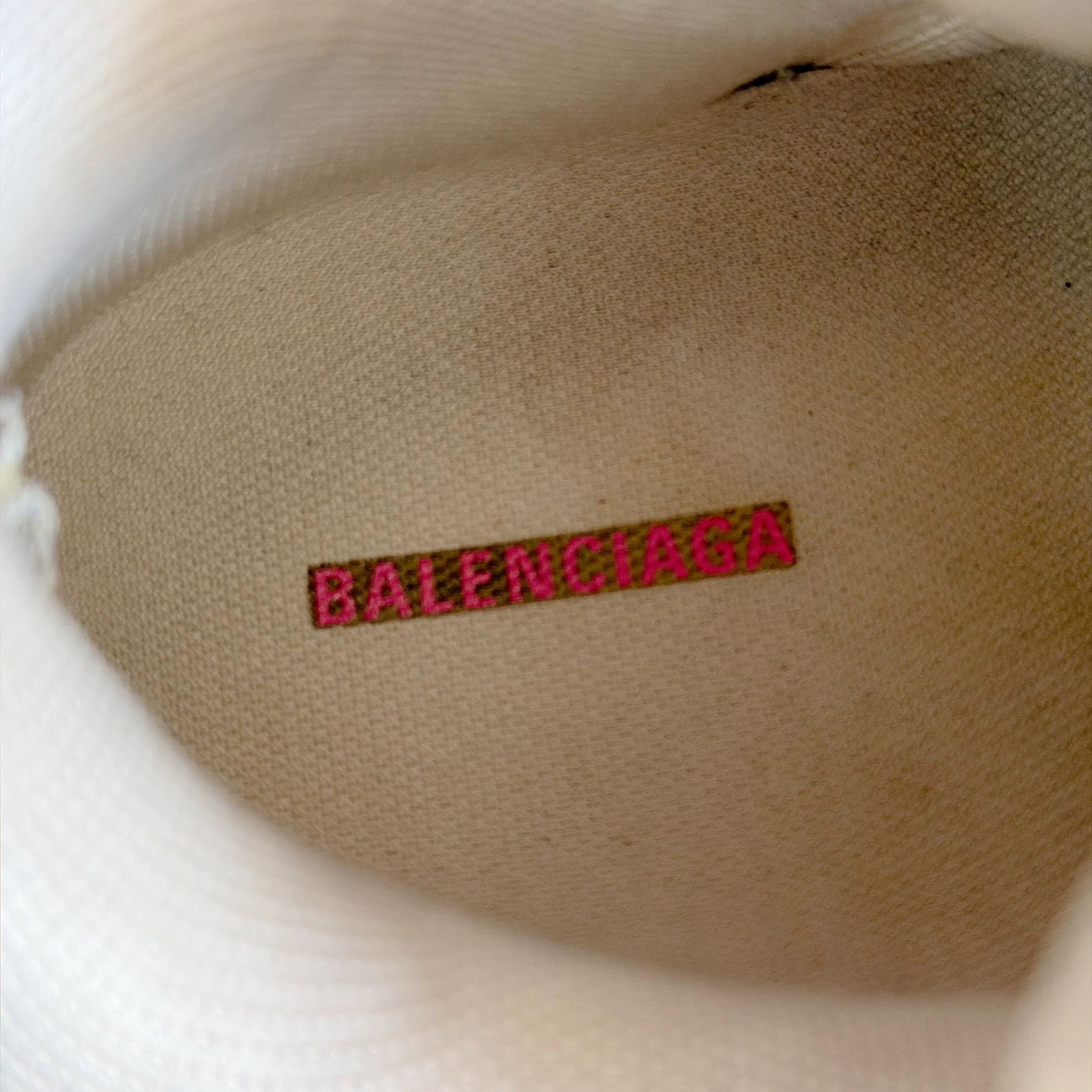 Balenciaga Balenciaga Pink Cargo Mesh Sneakers 35 Size US 5 / IT 35 - 6 Thumbnail