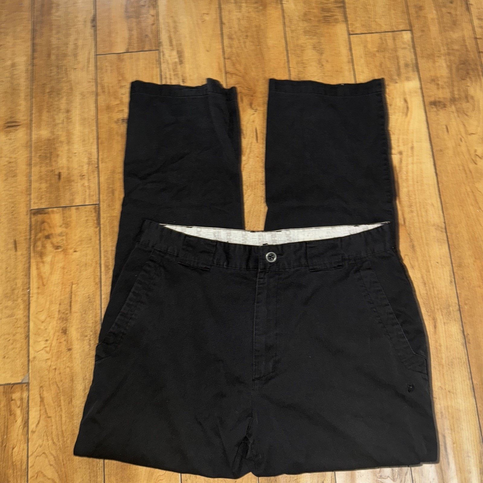 Vintage World Industries Chino Pants Black 36x34 Size US 36 / EU 52 - 3 Thumbnail