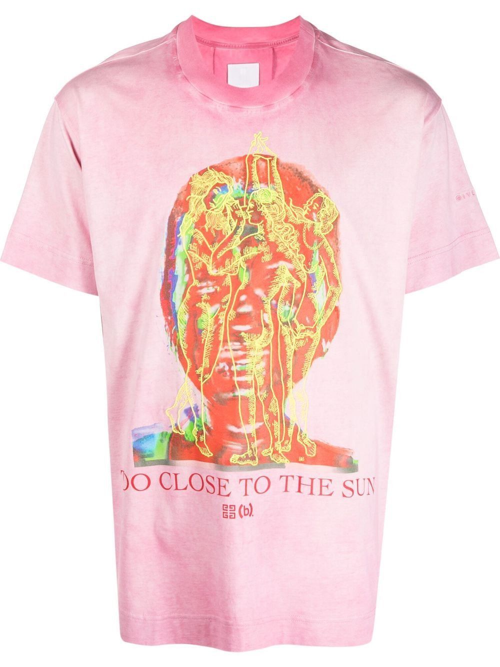 o1y1124 Short Sleeves T-Shirt in Pink