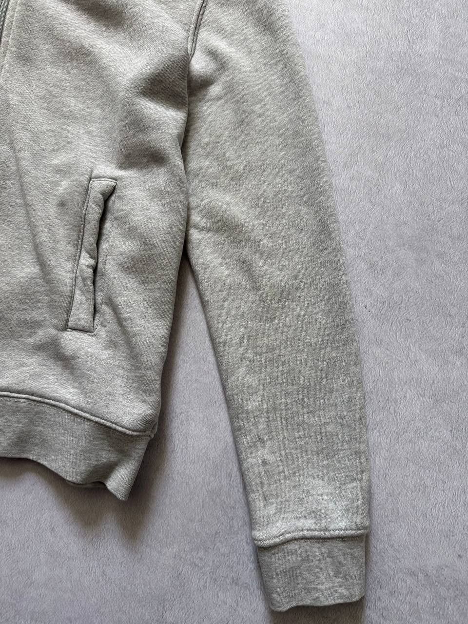 H&M Y2K Zipper Fur Hoodie Jacket Basic Gray Size US M / EU 48-50 / 2 - 6 Thumbnail