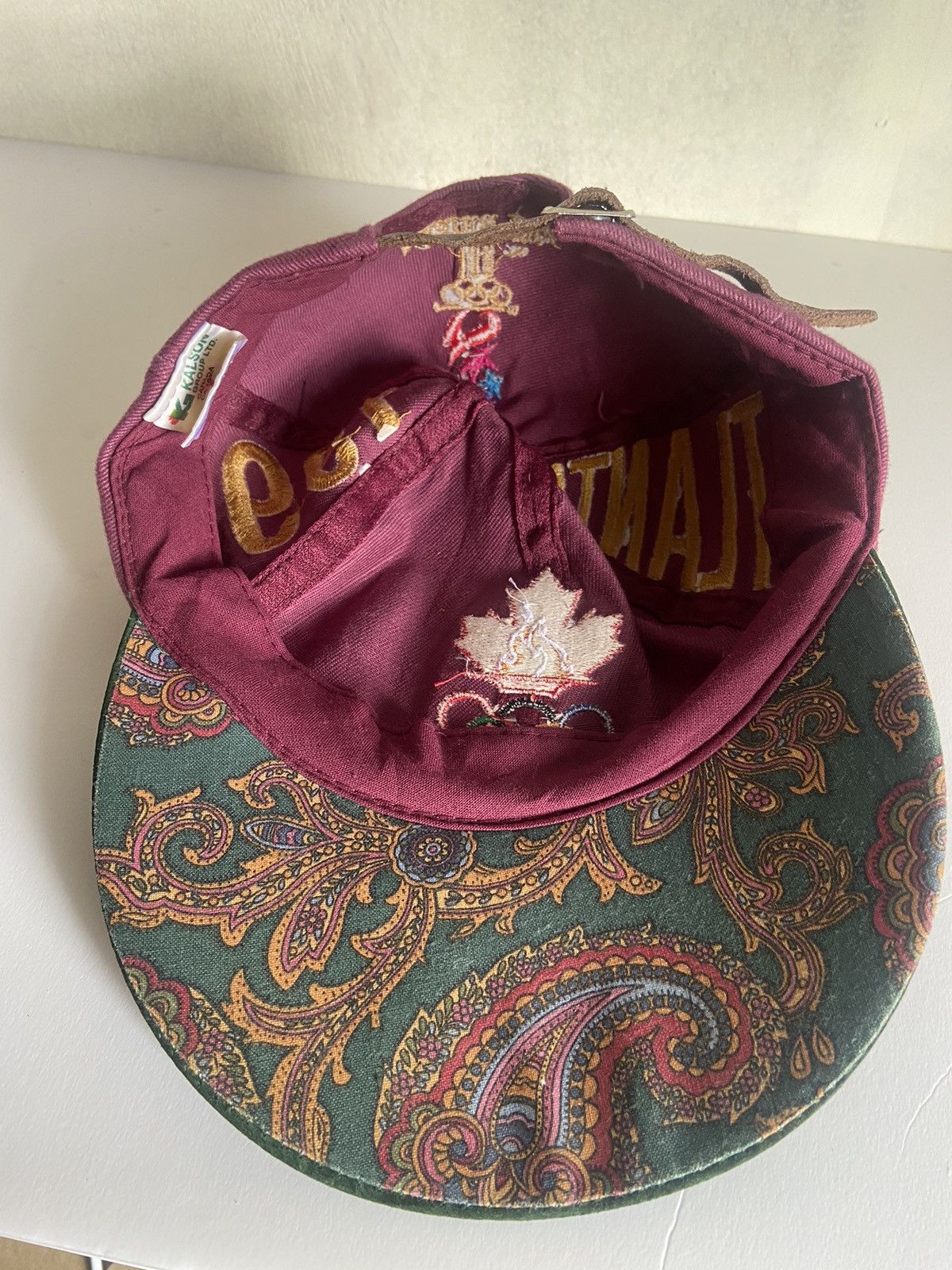 Vintage Vintage Atlanta 1996 Olympics Canada Hat Cap Size ONE SIZE - 7 Thumbnail