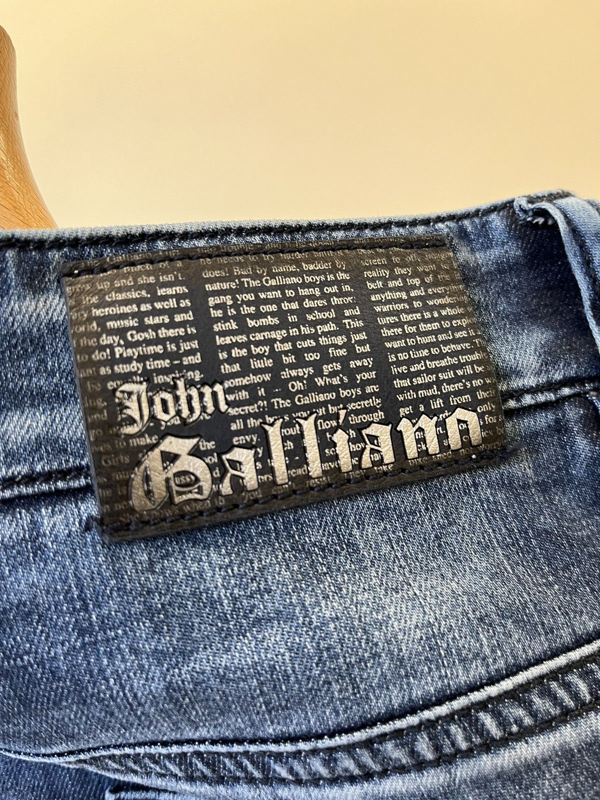 John Galliano John Galliano Biker Pants Size US 29 - 7 Thumbnail