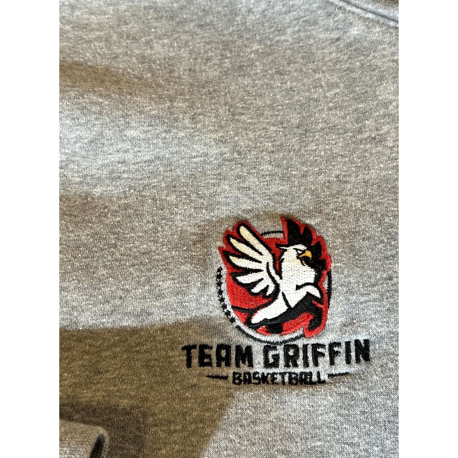 Jordan Brand Jordan Hoodie Men Small Team Griffin Basketball Jumpman Nike Sweatshirt Pullover Gray Size US S / EU 44-46 / 1 - 4 Thumbnail