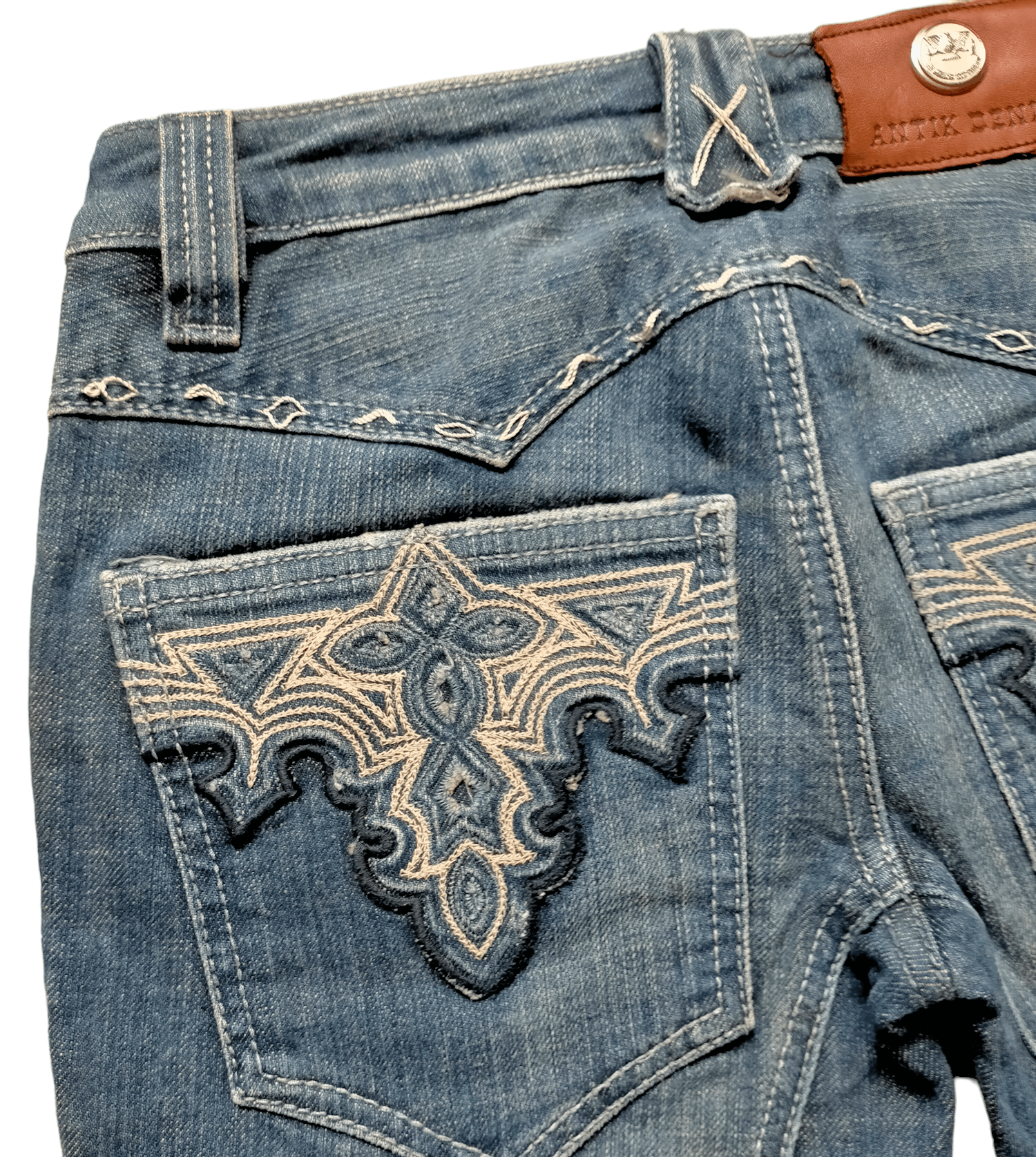 If Six Was Nine × Japanese Brand Flare Jeans Antik Denim Low Rise Denim Boot cut Size US 28 / EU 44 - 12 Thumbnail