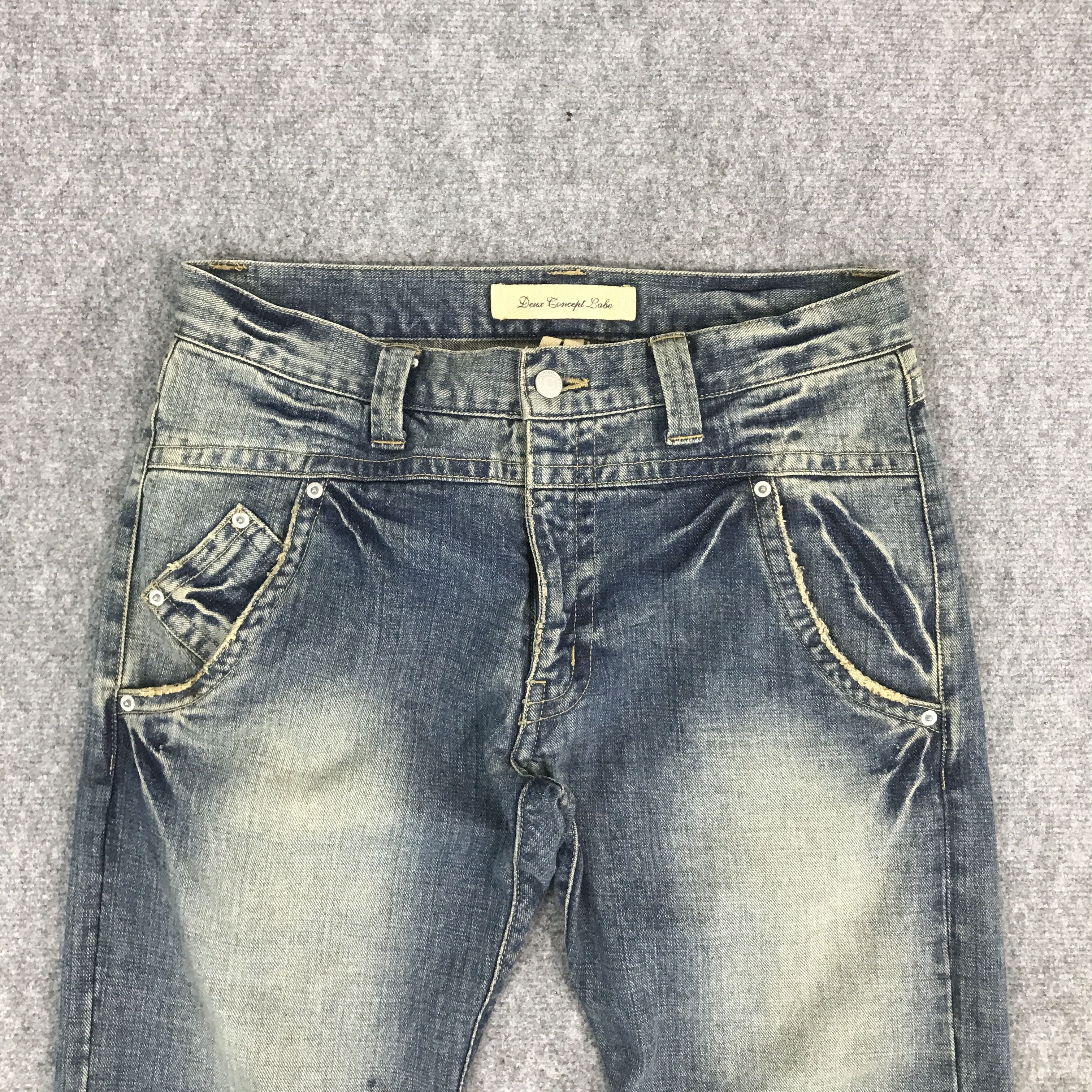 Japanese Brand BAGGY DENIM DEUSE JAPAN STYLE JEANS PANTS Size US 32 / EU 48 - 3 Thumbnail