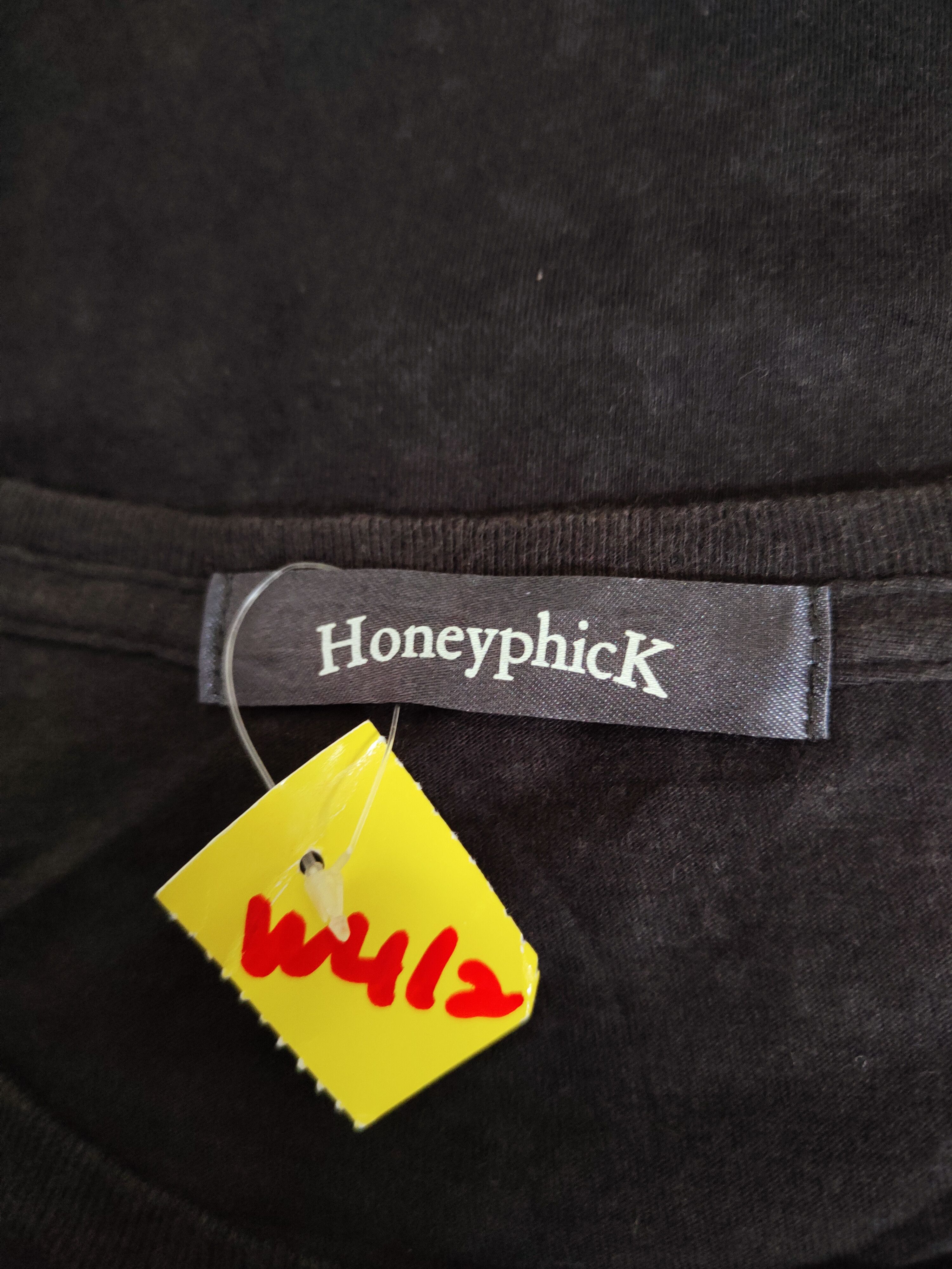 Japanese Brand Honeyphick Black Long Sleeve T-shirts #W412 Size M / US 6-8 / IT 42-44 - 14 Thumbnail