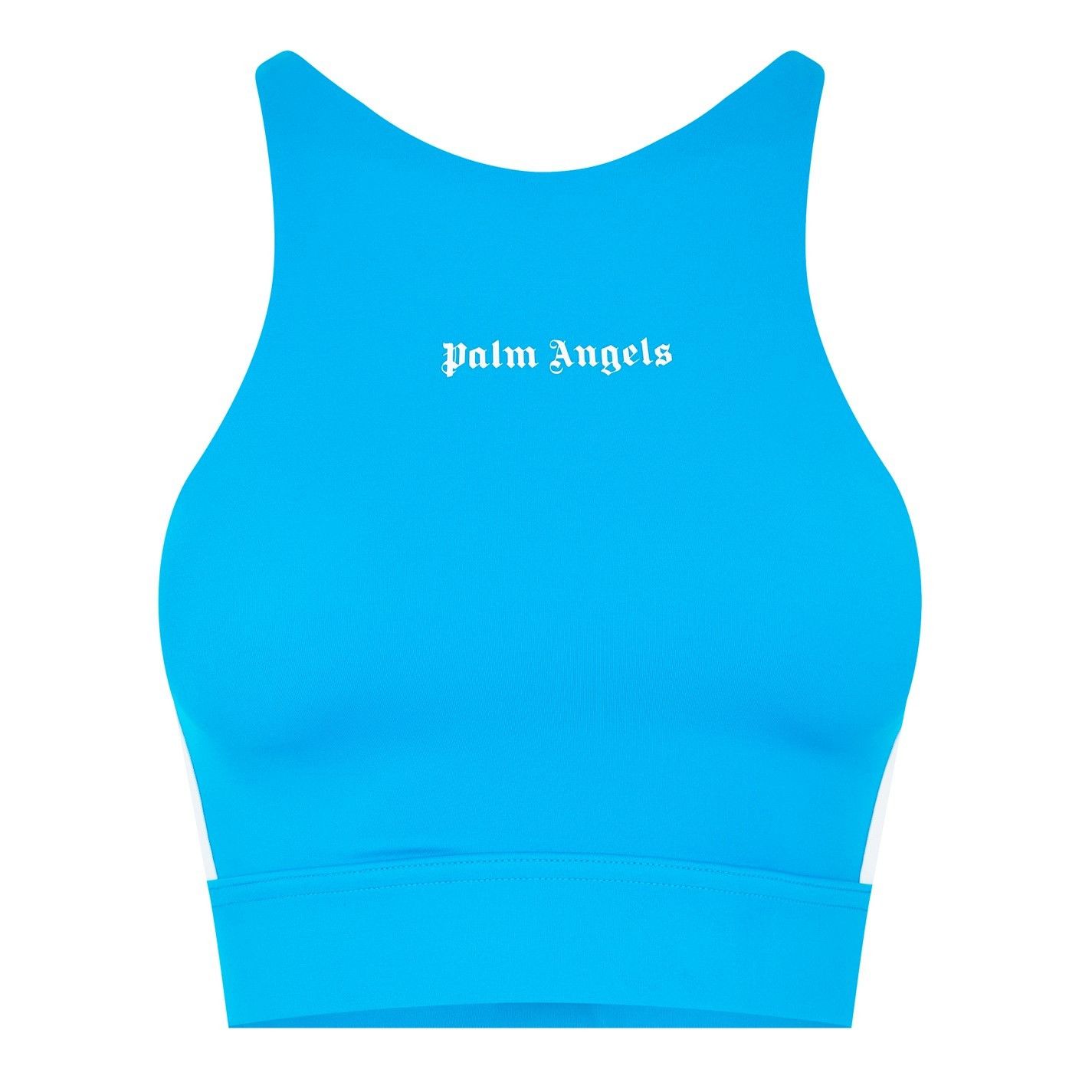 Palm Angels o1g2r1mq0325 Crop Top in Blue Size XXS / US 00 / IT 34 - 1 Thumbnail