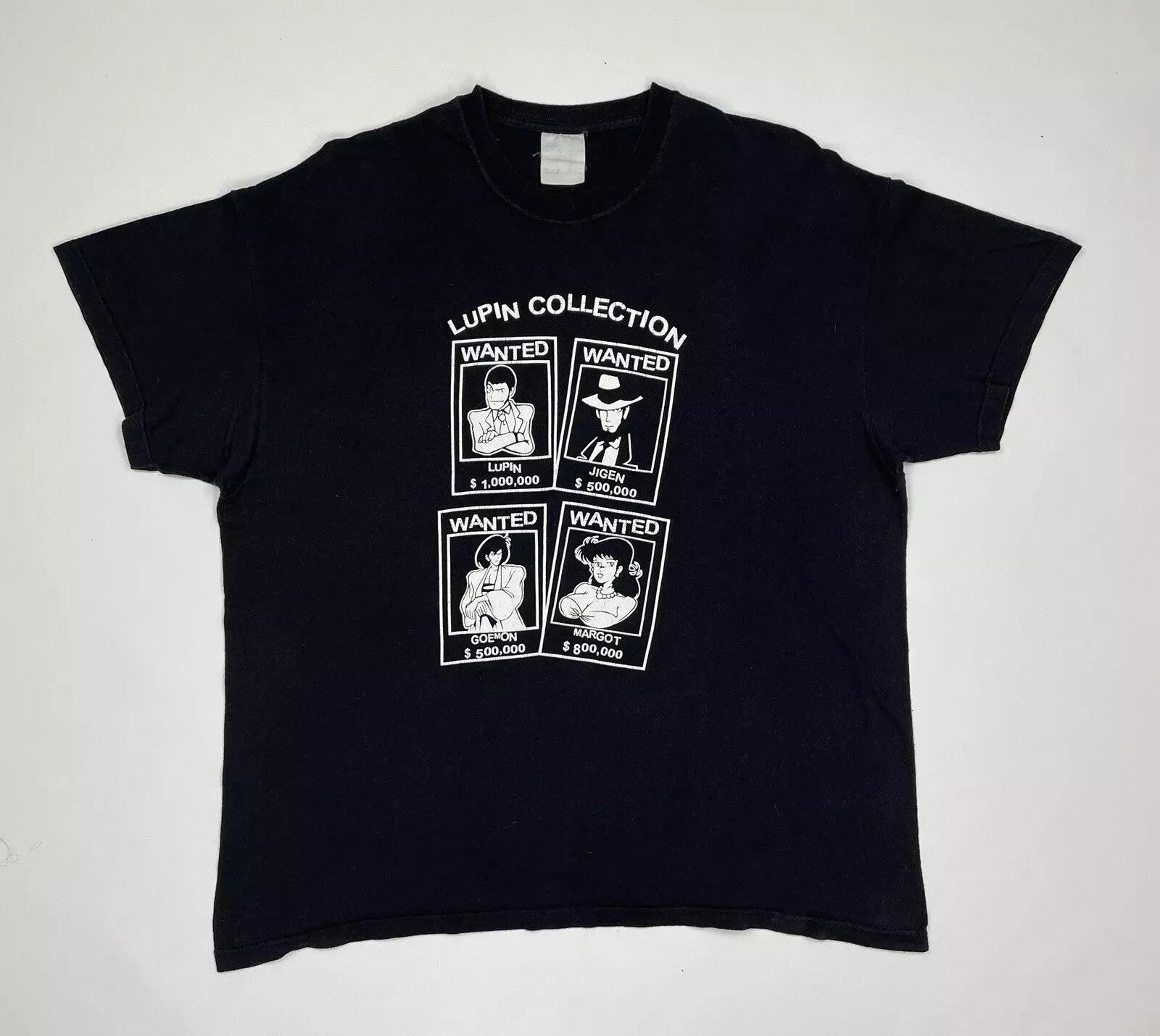 Vintage VINTAGE JAPAN ANIME LUPIN COLLECTION SHIRT JIGEN FADED Size US M / EU 48-50 / 2 - 1 Thumbnail