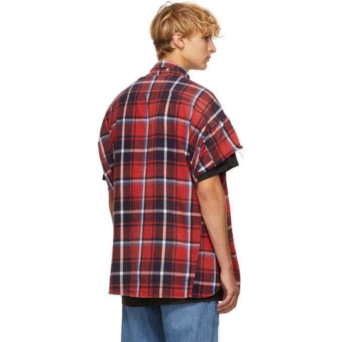 R13 Oversized Cut-off shirt. Small Size US S / EU 44-46 / 1 - 4 Thumbnail