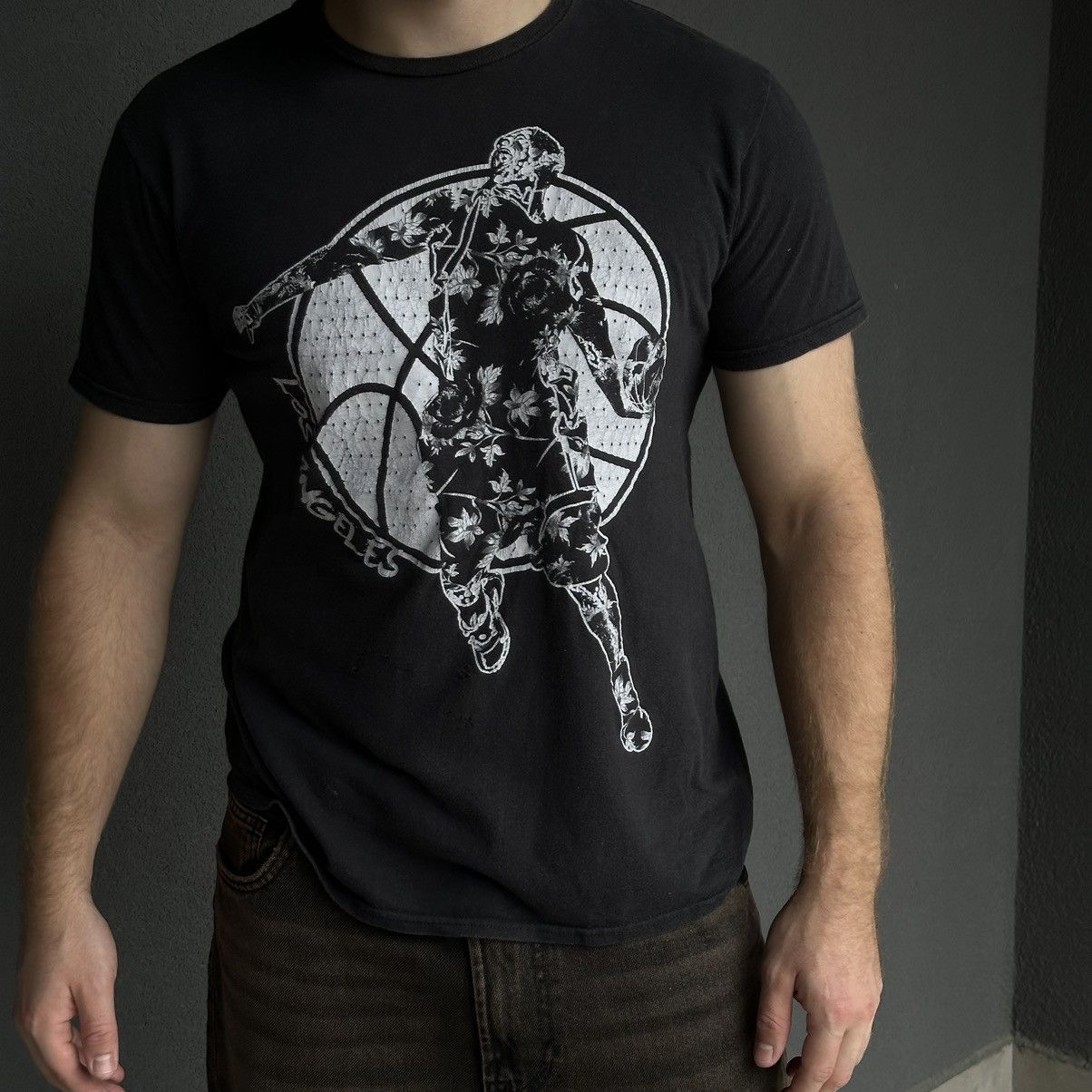 Band Tees × Vintage Vintage Hybrid T-shirts Los Angeles Basketball Y2K Band 00s Size US L / EU 52-54 / 3 - 2 Thumbnail