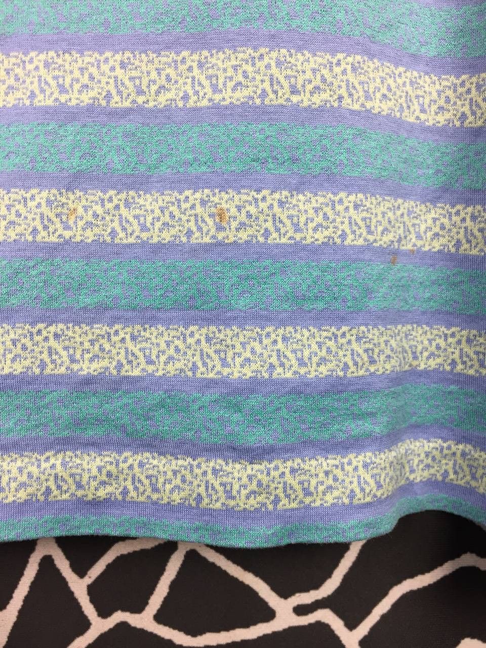 Vintage Vtg 90s Maris Made In Italy Mako Cotton Striped Polo Shirt Size US L / EU 52-54 / 3 - 10 Thumbnail