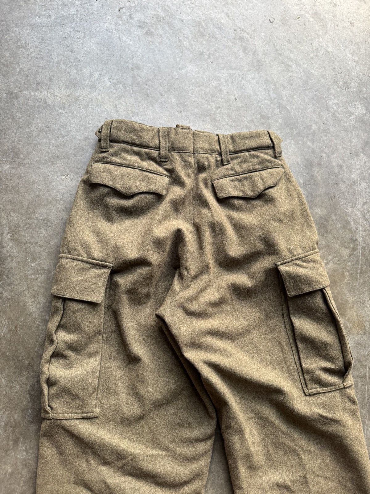Vintage Vintage 1971 German Issue G.D.Bucking-Alsfeld Wool Trousers Size US 30 / EU 46 - 7 Thumbnail