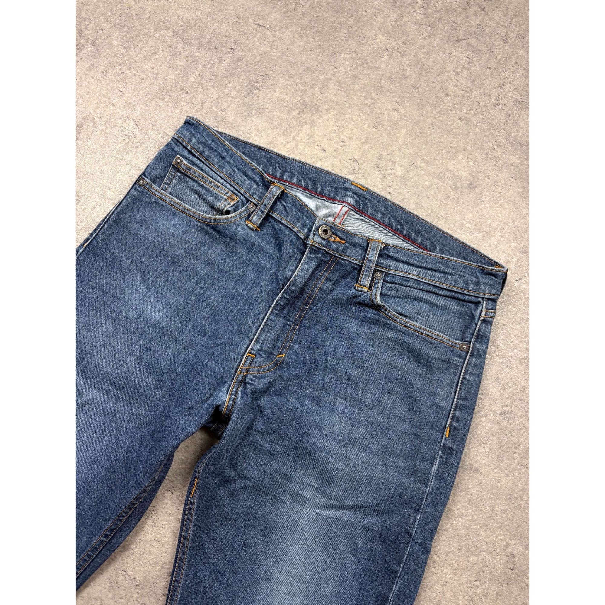 Levi's Levi’s 511 Slim Fit Jeans Men's W33 L32 Dark Blue Indigo Den Size US 33 - 4 Thumbnail