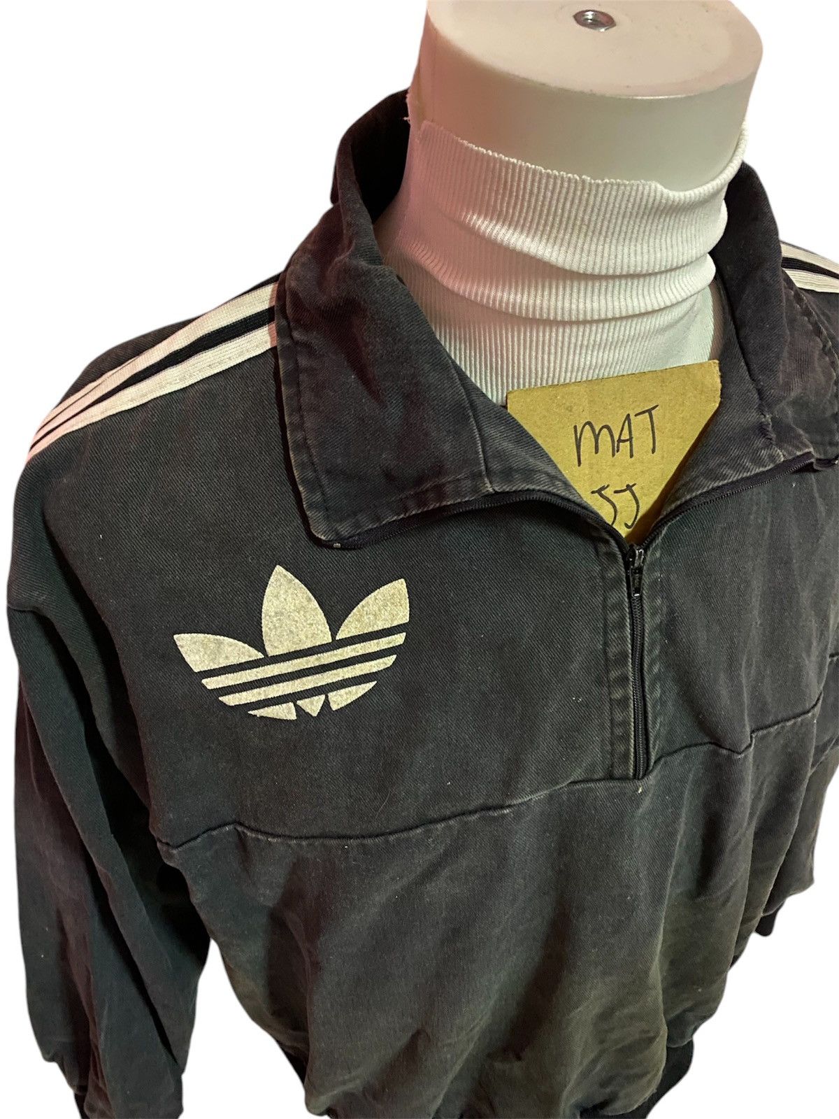 Adidas × Japanese Brand × Vintage VINTAGE 70’ Adidas half zipper Size US XL / EU 56 / 4 - 5 Thumbnail