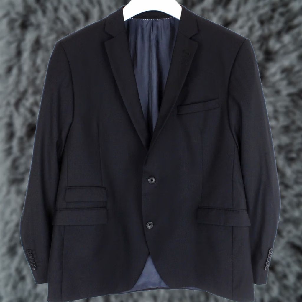 Vintage Linus A Parma Super 140 Blazer Men Large Wool Single Breasted Size 42R - 1 Thumbnail