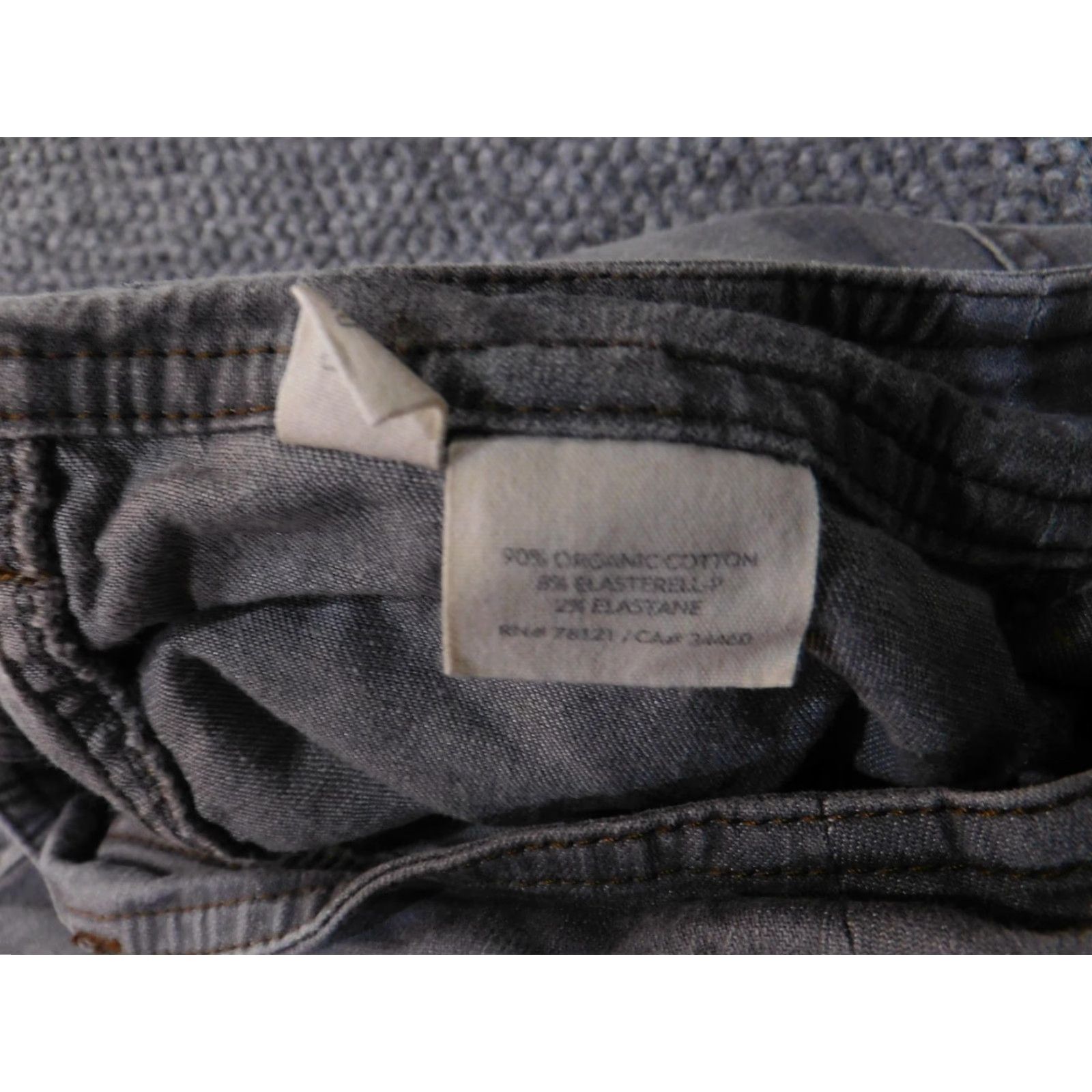 Eileen Fisher Eileen Fisher Pants Womens 10 Gray Made in USA Cropped Tie Hem Stretch Organic Size 32" / US 10 / IT 46 - 6 Thumbnail