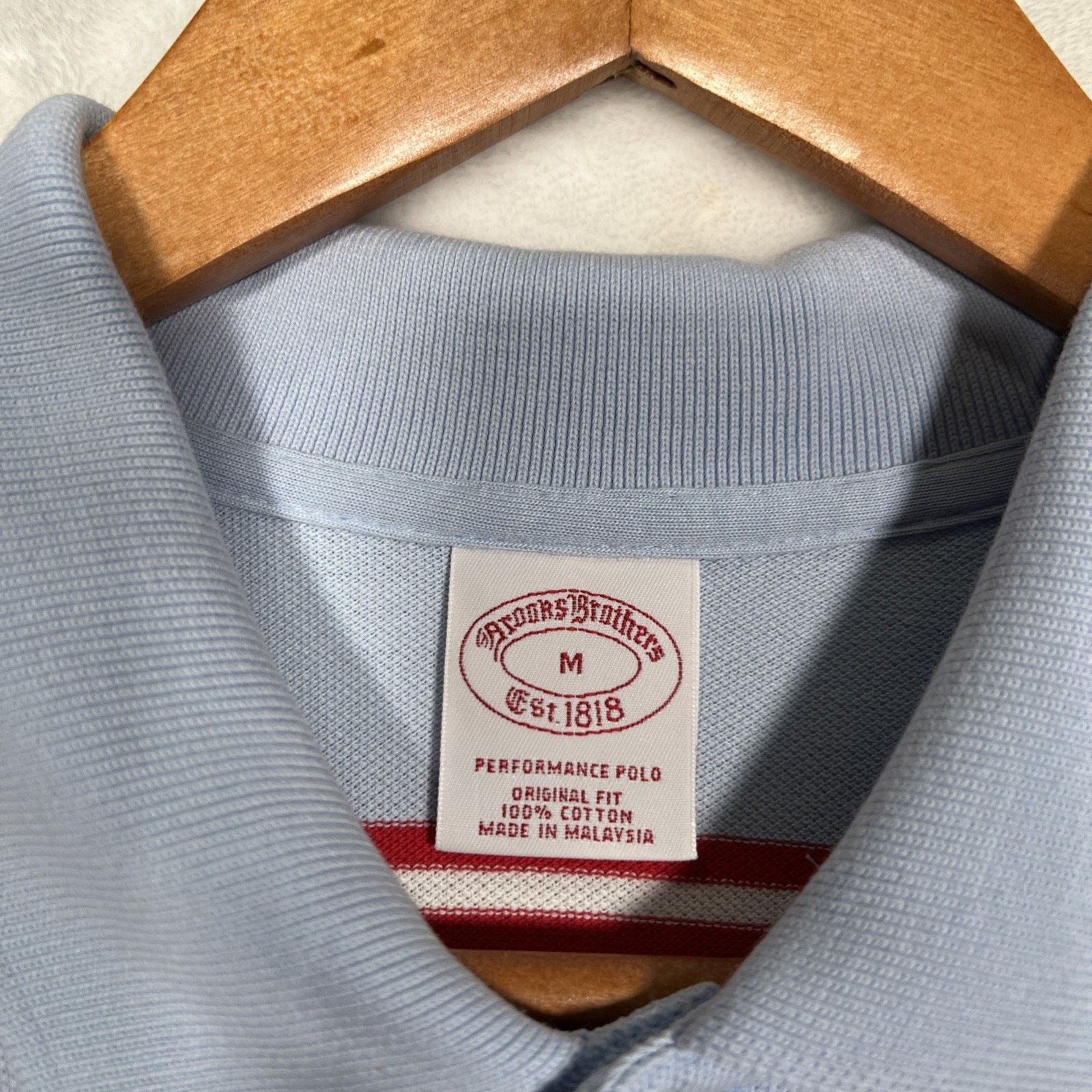 Brooks Brothers Brooks Brothers Performance Polo Original Fit M Multicolor Size US M / EU 48-50 / 2 - 2 Thumbnail