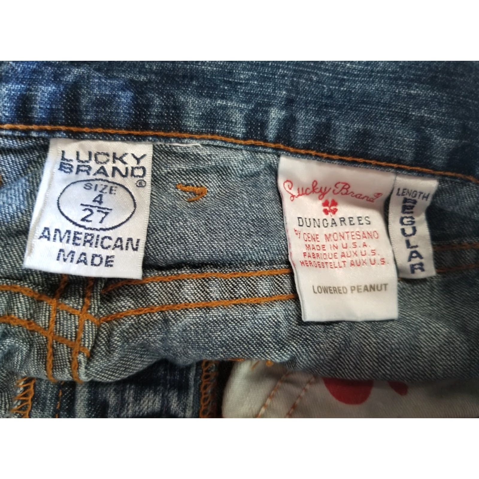 Lucky Brand Lucky Brand Women Shorts Denim Cut-Off Blue Size 4-27 4 Regular Womens Skirt? Size 27" / US 4 / IT 40 - 5 Thumbnail
