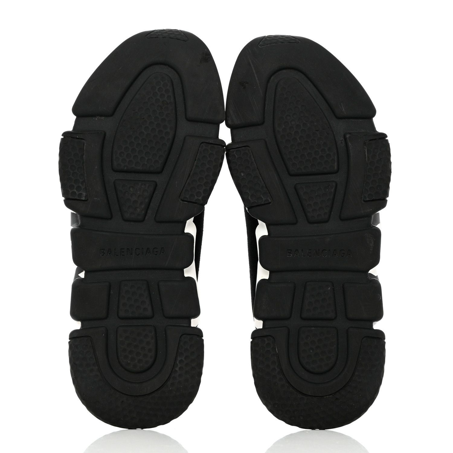 Balenciaga o1s1wg110724 Knit Speed Graffiti Sneakers in Black/White Size US 11 / EU 44 - 5 Thumbnail
