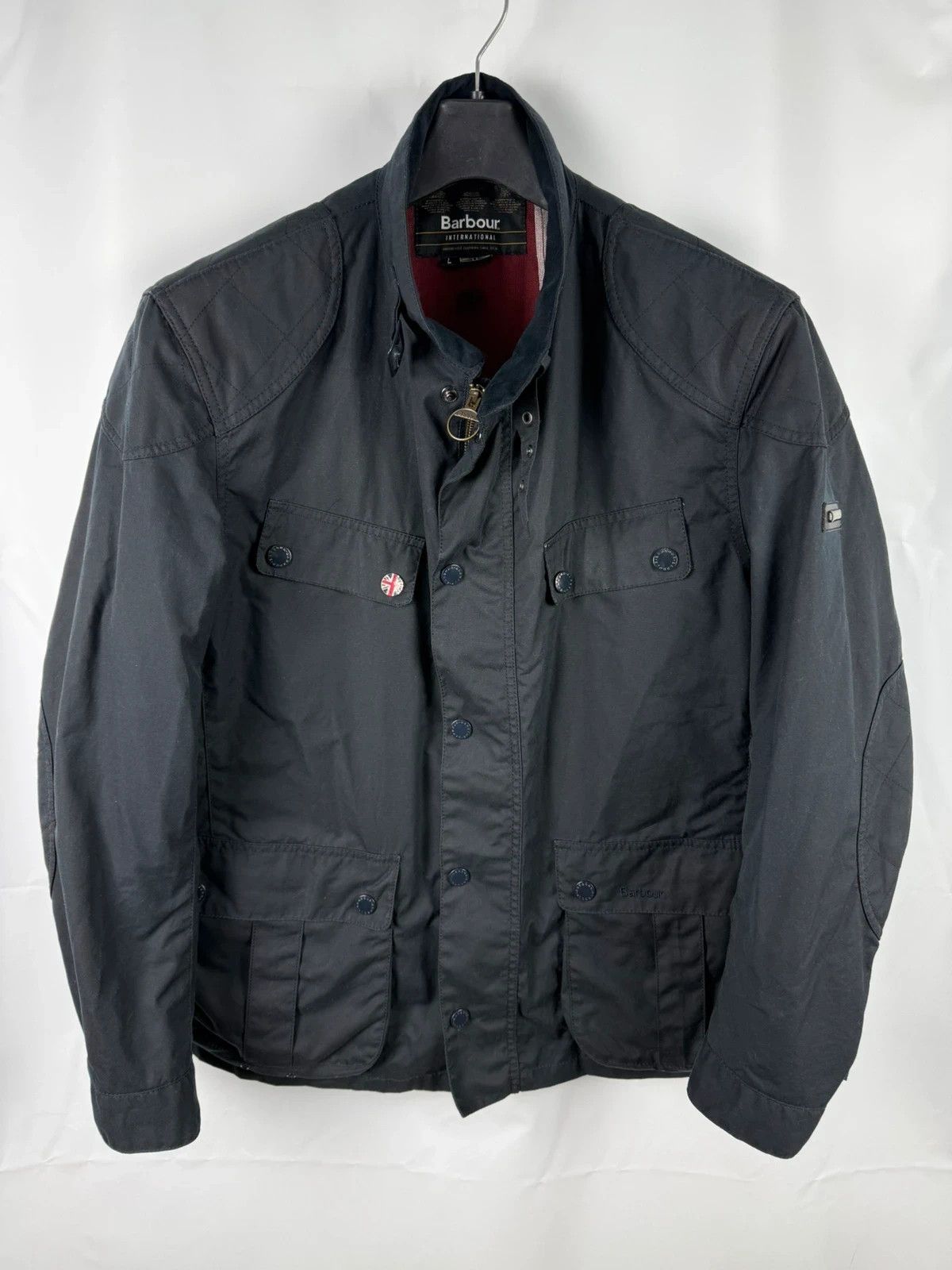 Barbour International Wax Simonside Jacket size L