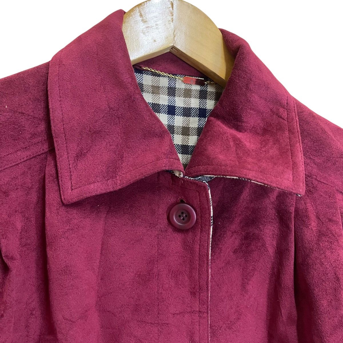 Leather Vestire Pret A Porter Suede Leather Coat Jacket Size US M / EU 48-50 / 2 - 5 Thumbnail