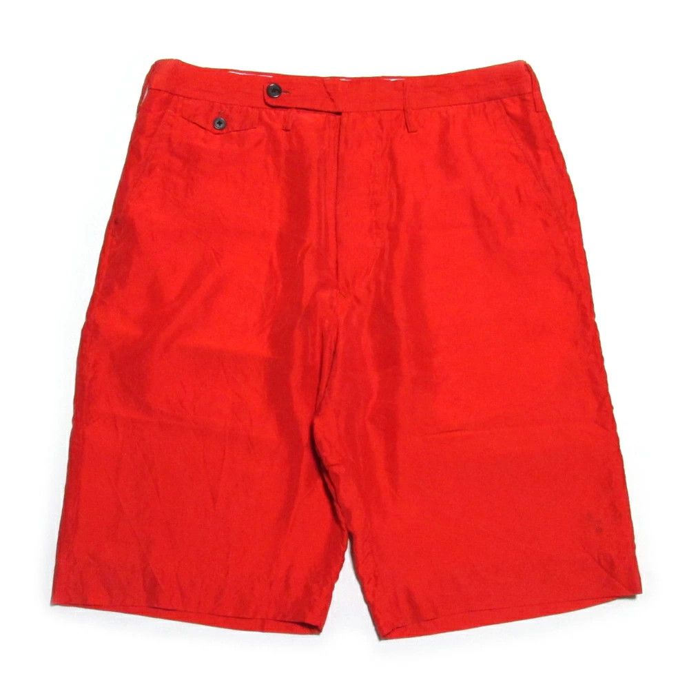 Yohji Yamamoto Yohji Yamamoto POUR HOMME silk shorts Size US 34 / EU 50 - 1 Thumbnail