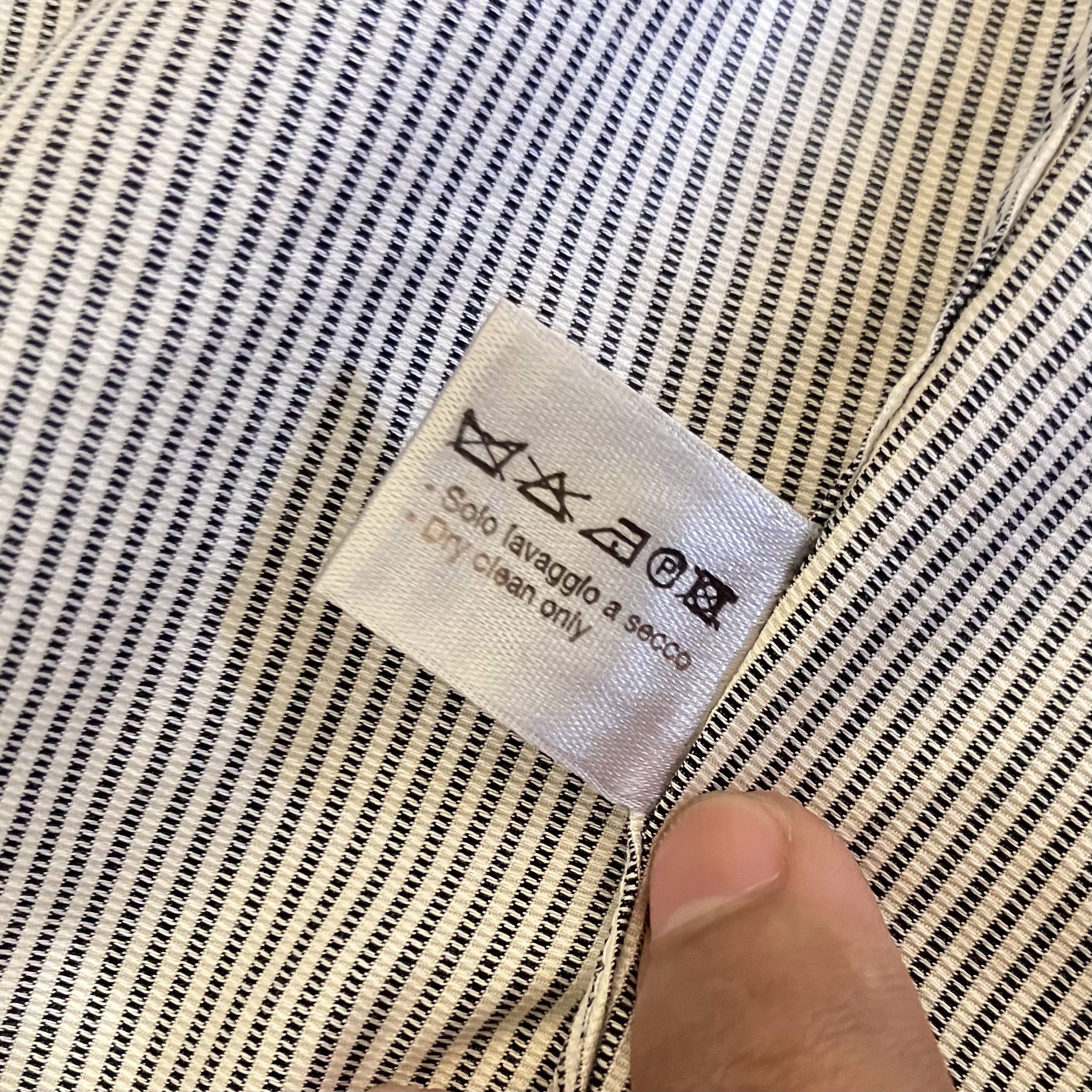 Bottega Veneta Bottega Veneta pinstriped button-down shirt Size US L / EU 52-54 / 3 - 12 Thumbnail