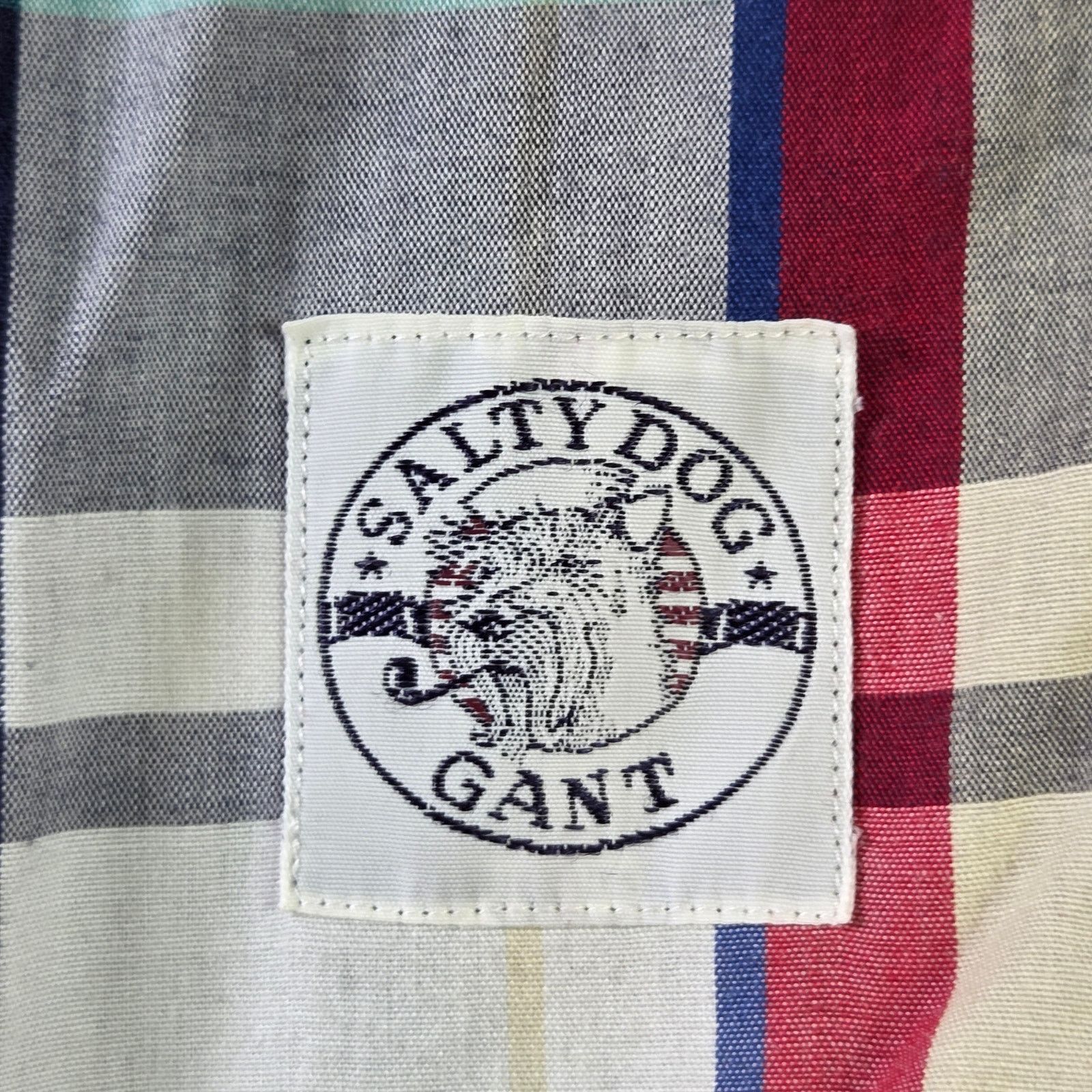 Gant GANT Salty Dog Vintage Plaid Shirt Mens L Vintage Size US L / EU 52-54 / 3 - 3 Thumbnail