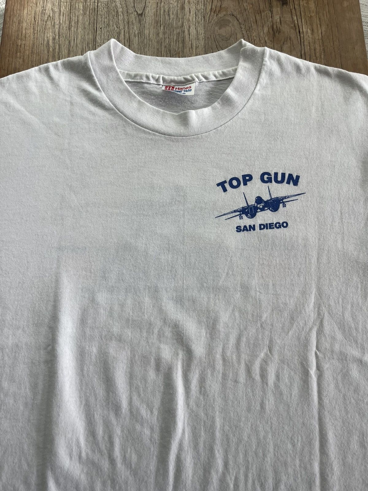 Vintage Vintage TOP GUN Kansas City Barbeque 90’s Tshirt Size US M / EU 48-50 / 2 - 4 Thumbnail