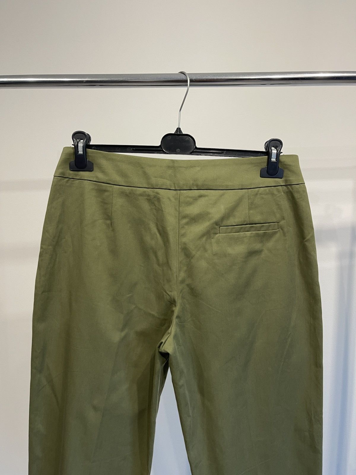Sezane 🔥 Sezane woman’s pants trousers khaki 40 Size 30" / US 8 / IT 44 - 6 Thumbnail