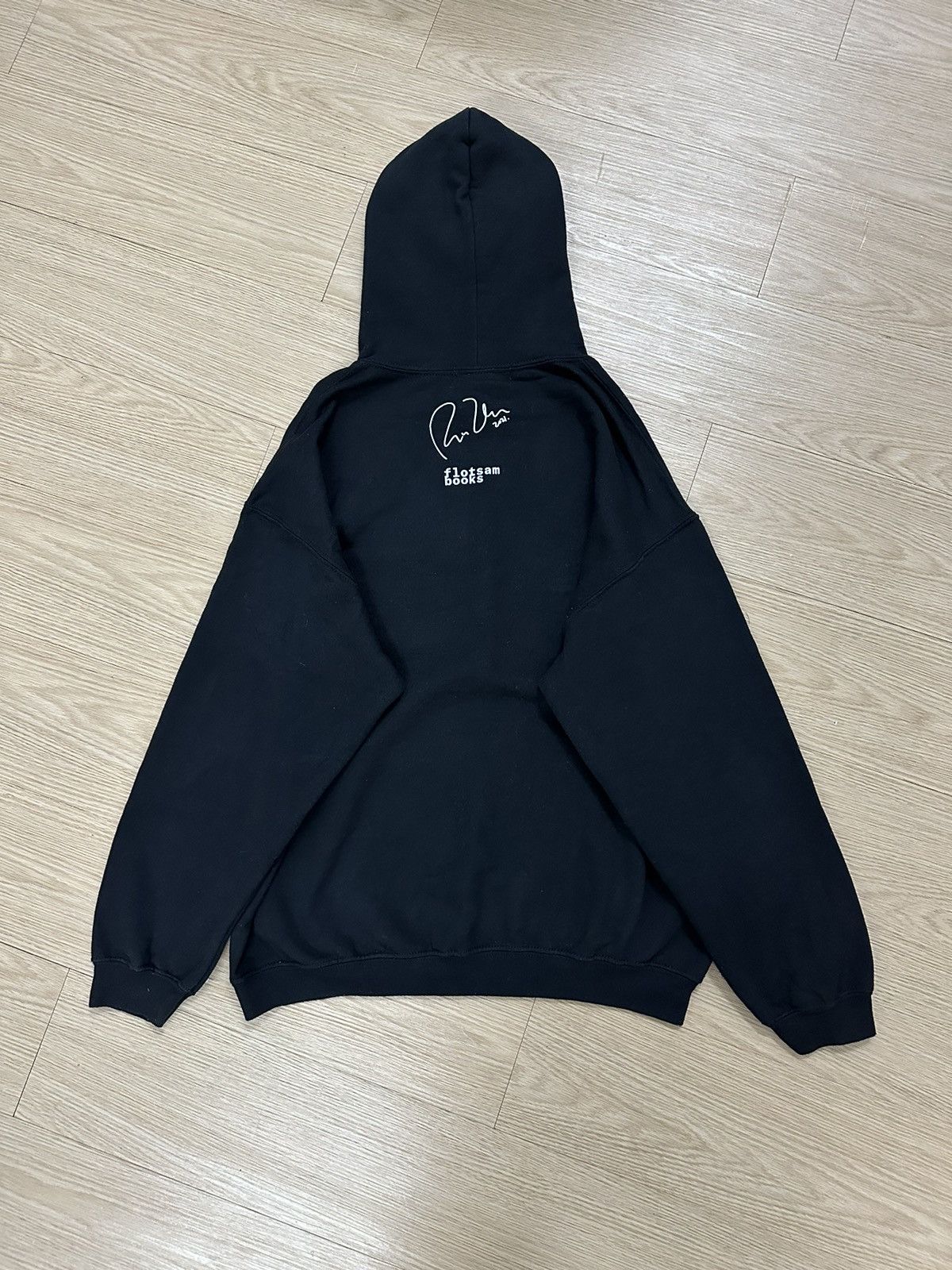 Hysteric Glamour × Japanese Brand × Labrat Rare Beautiful Labrat Tokyo X Ryu Ika X Flotsam Books Hoodie Size US L / EU 52-54 / 3 - 4 Thumbnail