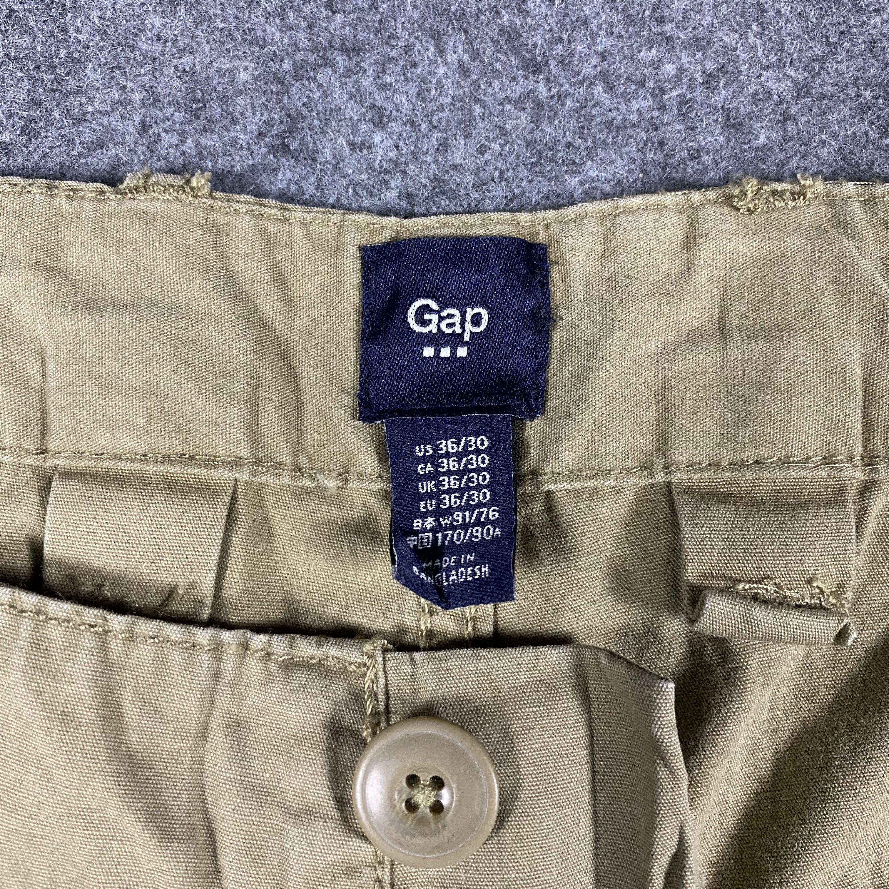 Gap Japanese Brand Gap Multipocket Tactical Cargo Pants Size US 36 / EU 52 - 8 Thumbnail