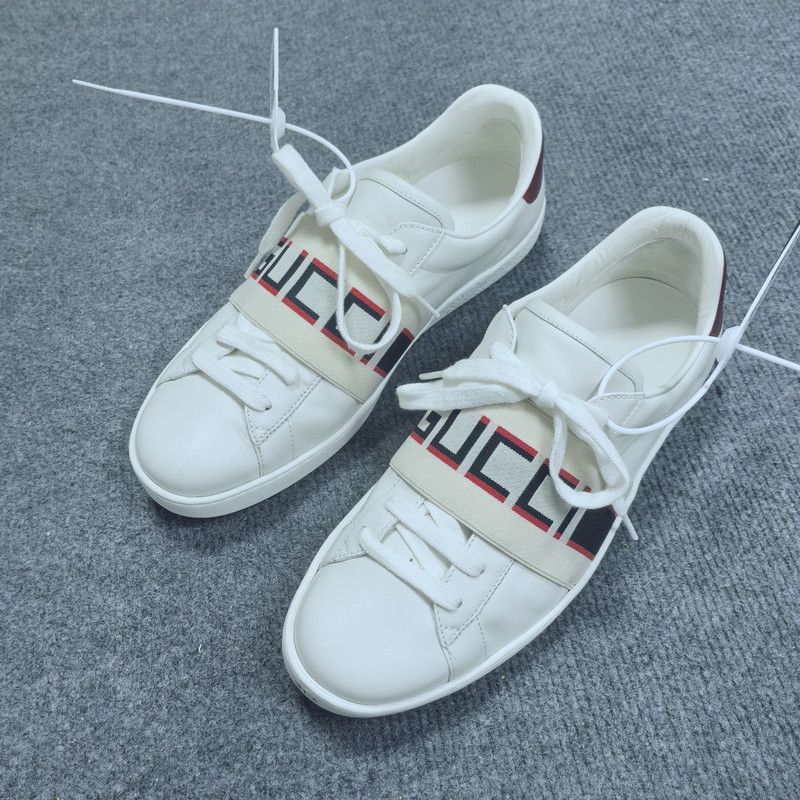 Gucci Gucci Ace Sport Low-Top Fashion Sneakers 0079 Size US 8 / EU 41 - 1 Thumbnail