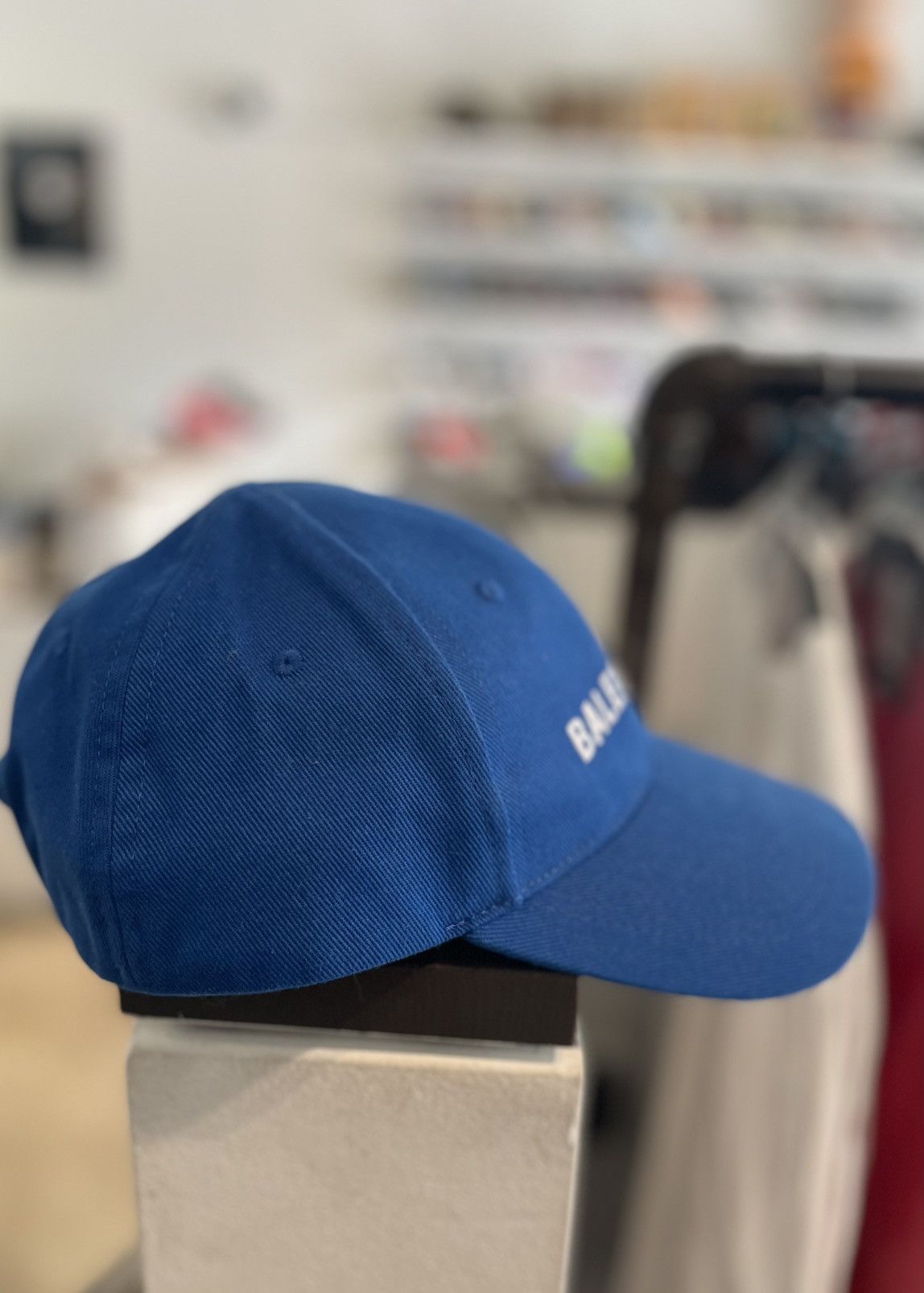 Balenciaga Balenciaga Baseball Hat Blue Size ONE SIZE - 2 Thumbnail