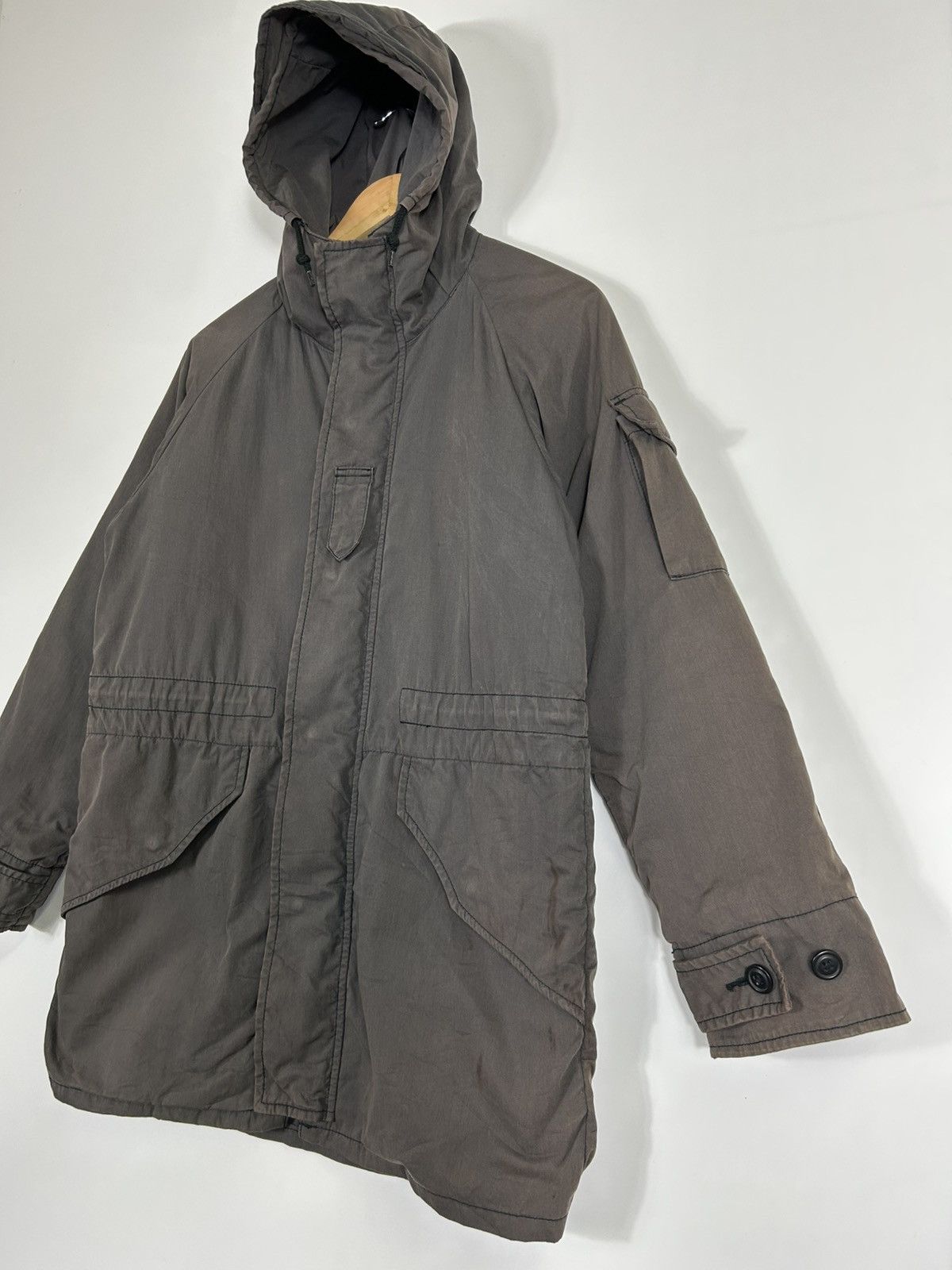 Alpha Industries × Margaret Howell ⚡️Vintage Y2K Alpha Industries X MHL Hooded Parkas Jacket Size US S / EU 44-46 / 1 - 3 Thumbnail