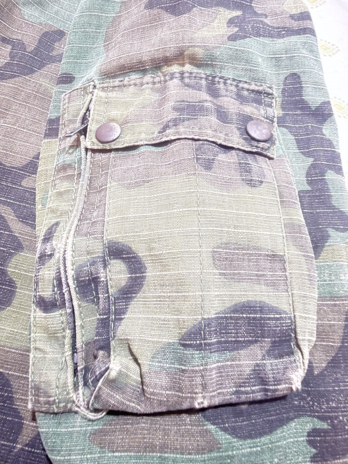 Vintage Vinatge 60s Erdl vietnam war us military jacket Size US L / EU 52-54 / 3 - 8 Thumbnail
