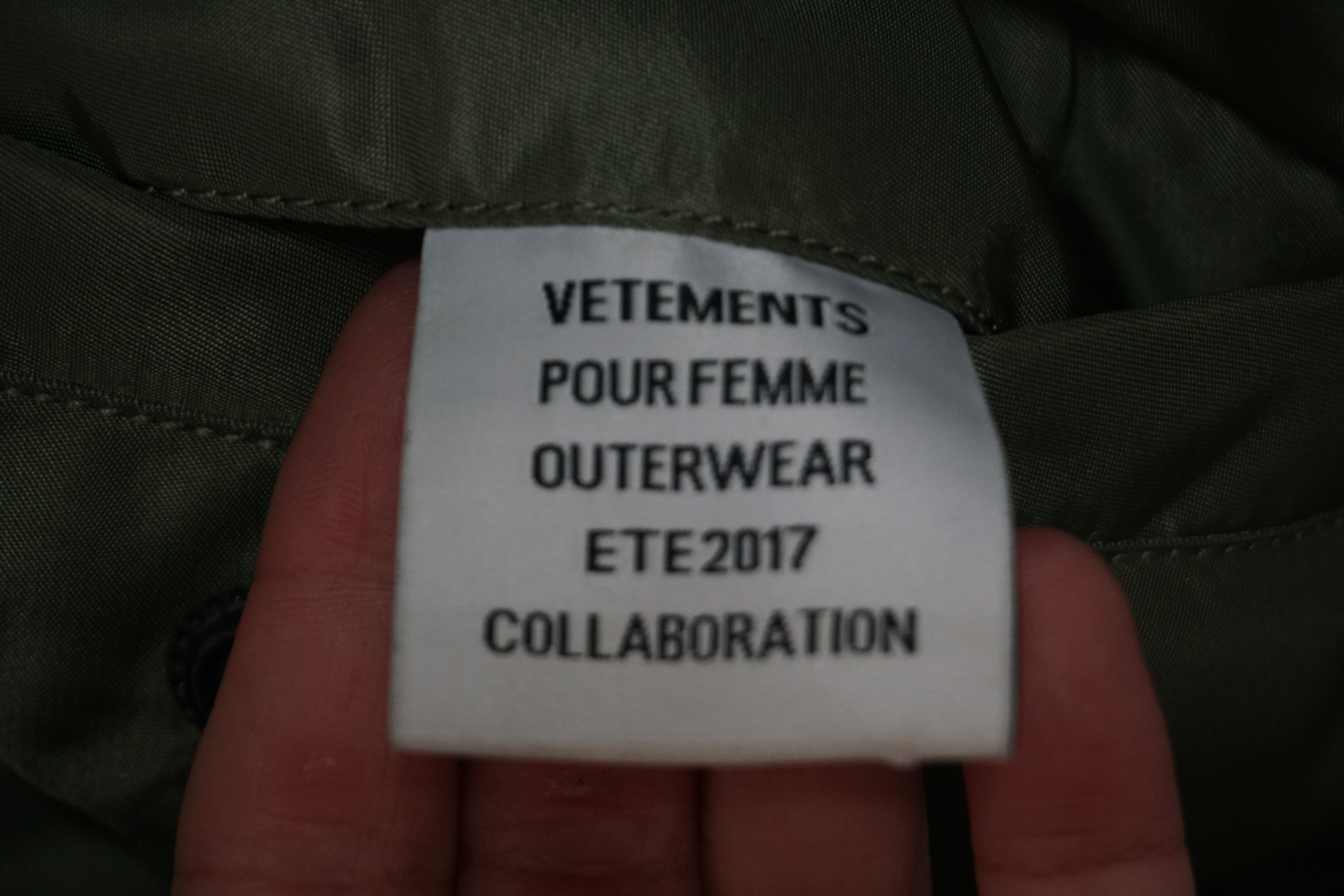 Alpha Industries × Vetements SS17 Oversized Bomber Size US M / EU 48-50 / 2 - 8 Thumbnail