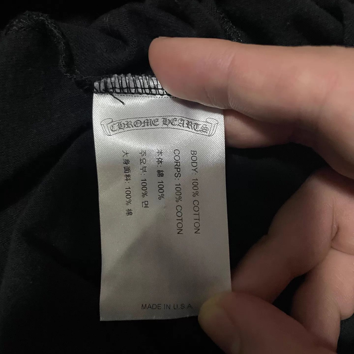 Chrome Hearts Chrome Hearts Energy Bar Sanskrit SS Tee M (New) Size US M / EU 48-50 / 2 - 4 Thumbnail
