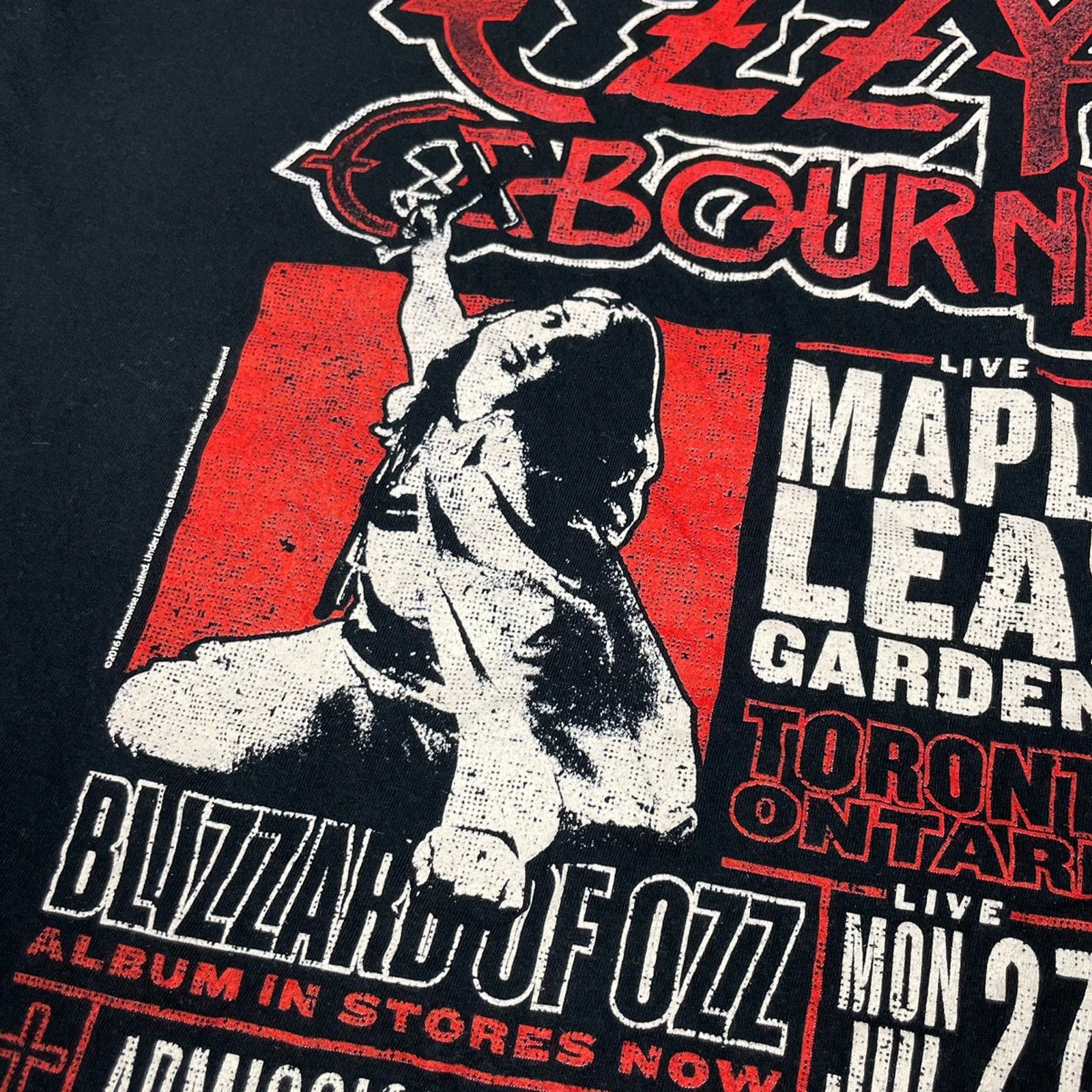 Ozzy Osbourne Reclaimed Vintage Ozzy Osbourne Long Sleeve Size US M / EU 48-50 / 2 - 3 Thumbnail