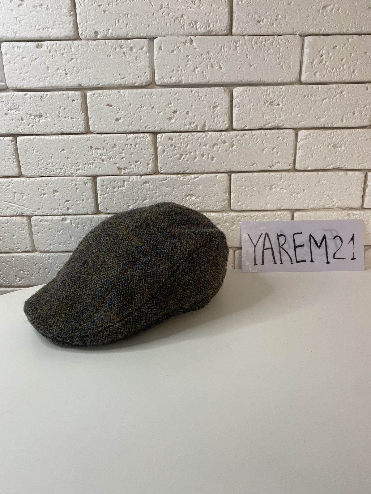 Harris Tweed Harris Tweed cap hat Size ONE SIZE - 1 Thumbnail