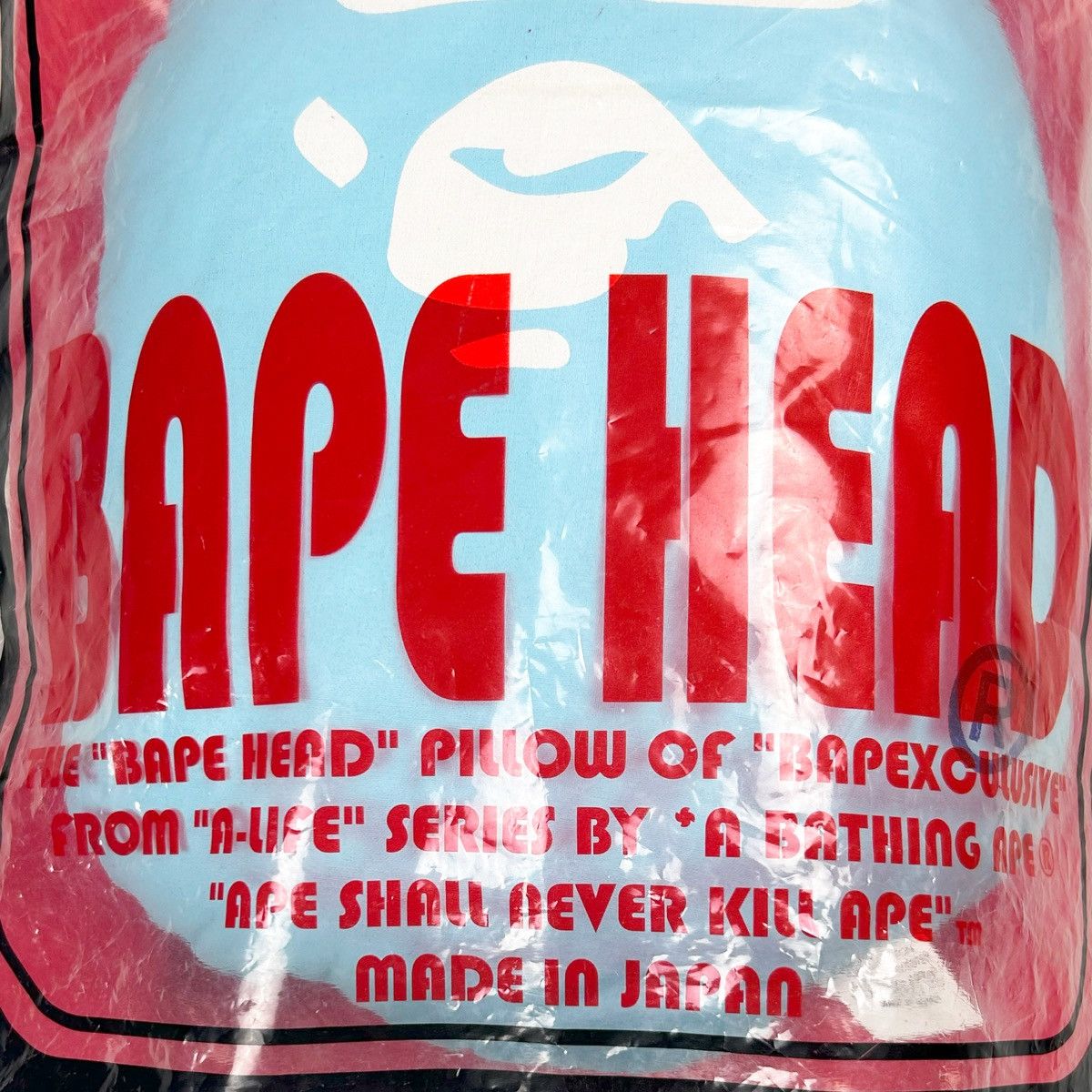 Bape Bape Ape Head Pillow Size ONE SIZE - 3 Thumbnail