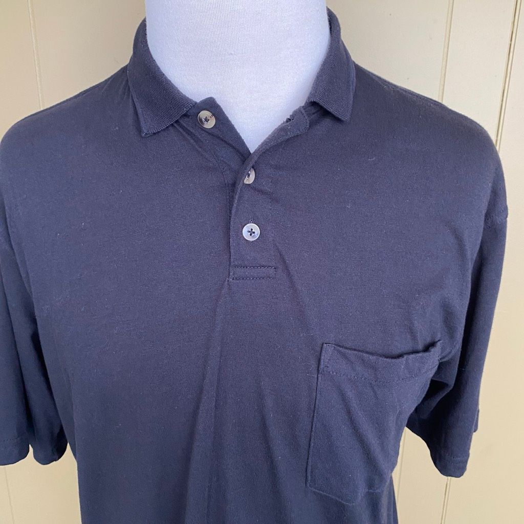 Other Premier International men M 3 button short sleeve pocket pol Size US M / EU 48-50 / 2 - 2 Thumbnail