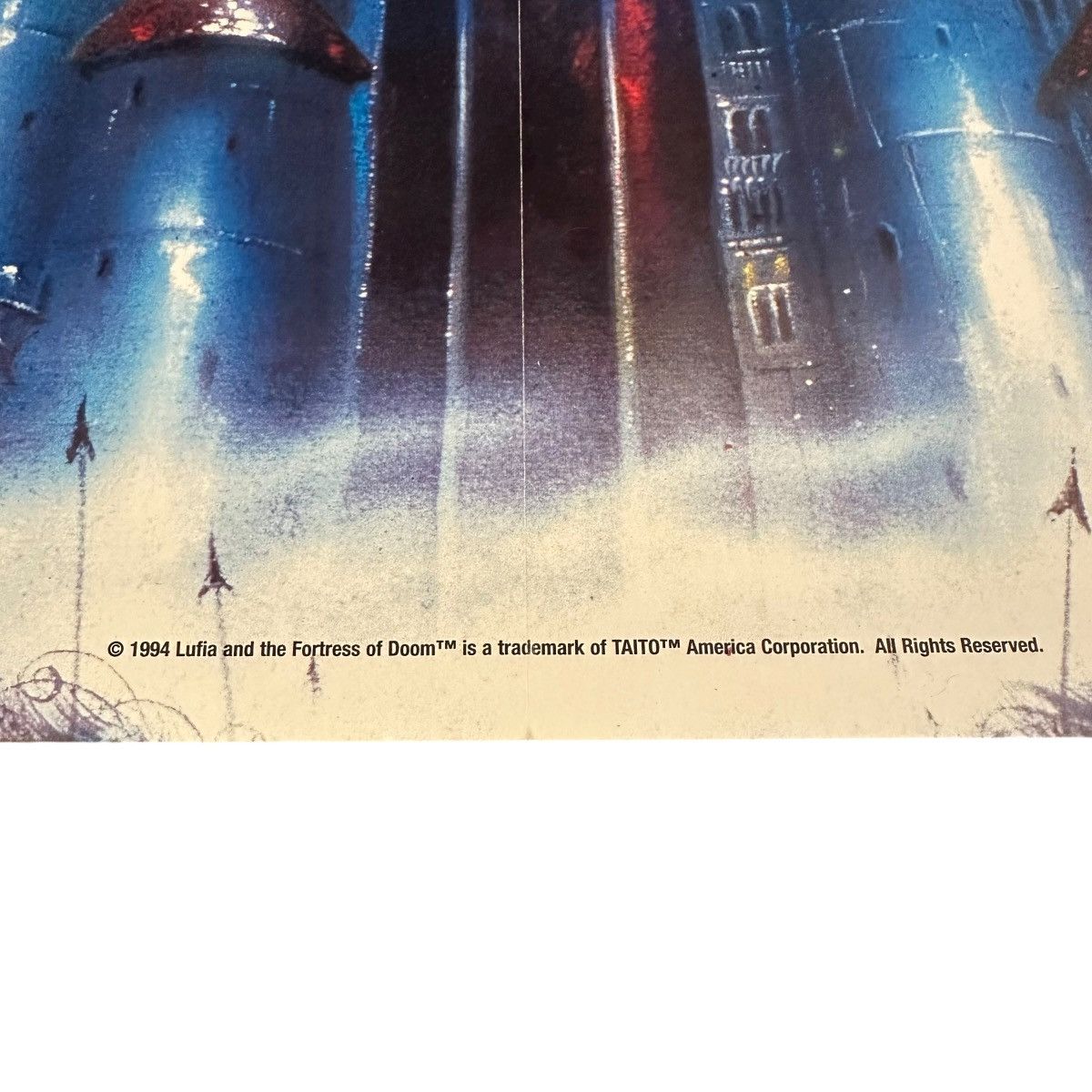 Nintendo Vintage 1994 Lufia & The Fortress of Doom Nintendo poster Size ONE SIZE - 3 Thumbnail