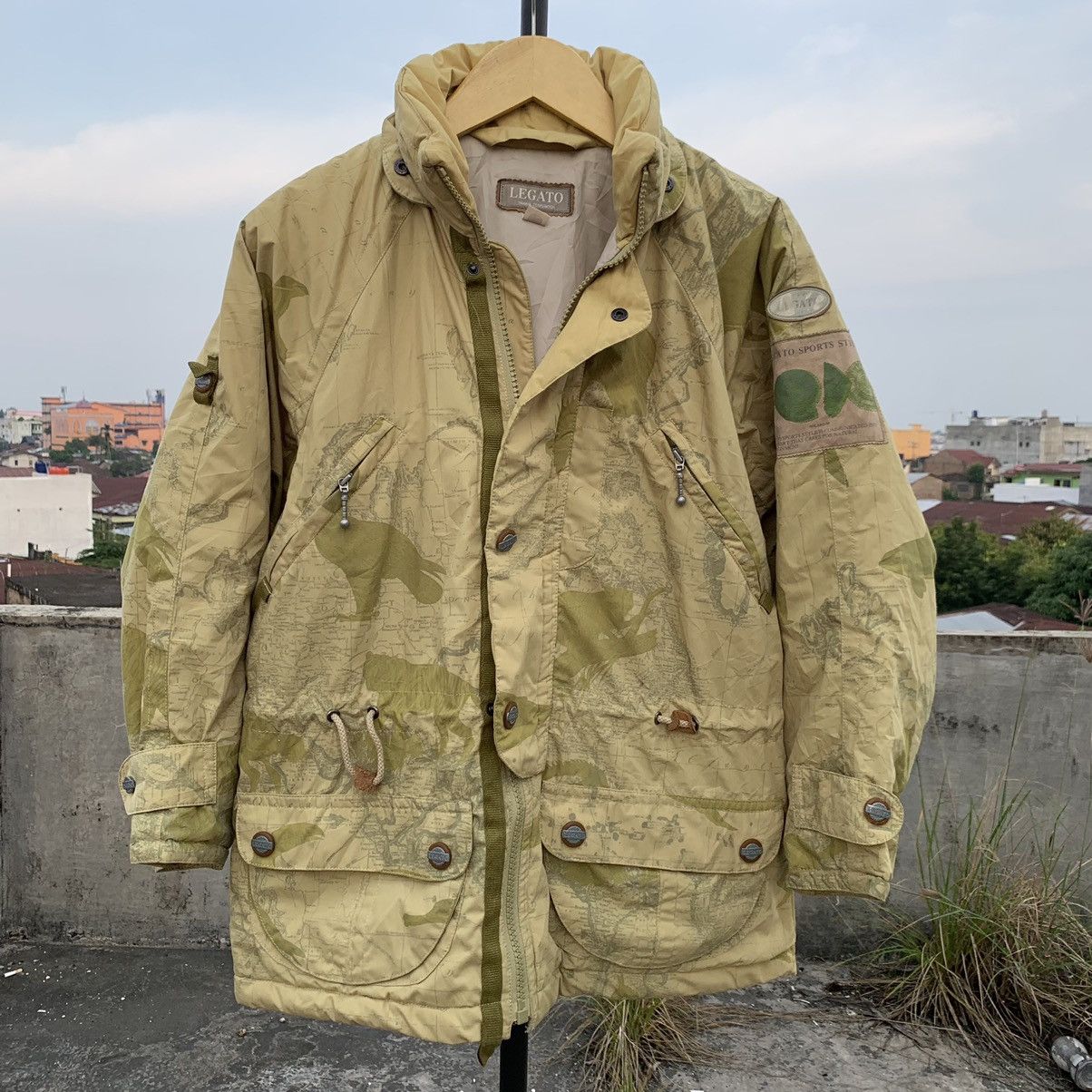 Vintage × Yamaha Vintage YAMAHA LEGATO MAP full art print ski jacket Size US M / EU 48-50 / 2 - 1 Thumbnail