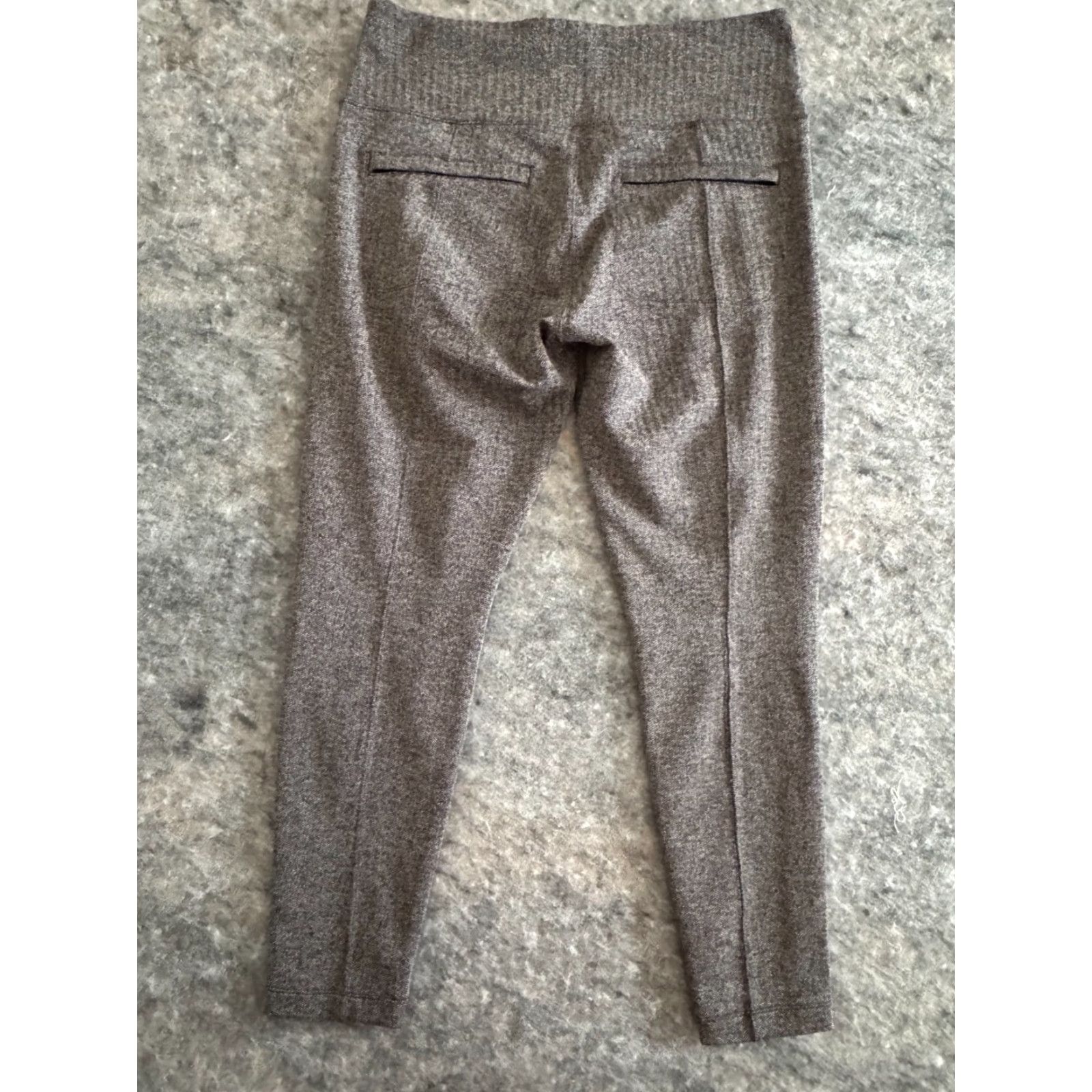 Athleta Athleta Tights Delancey Herringbone Size Large Gray Size ONE SIZE - 2 Thumbnail