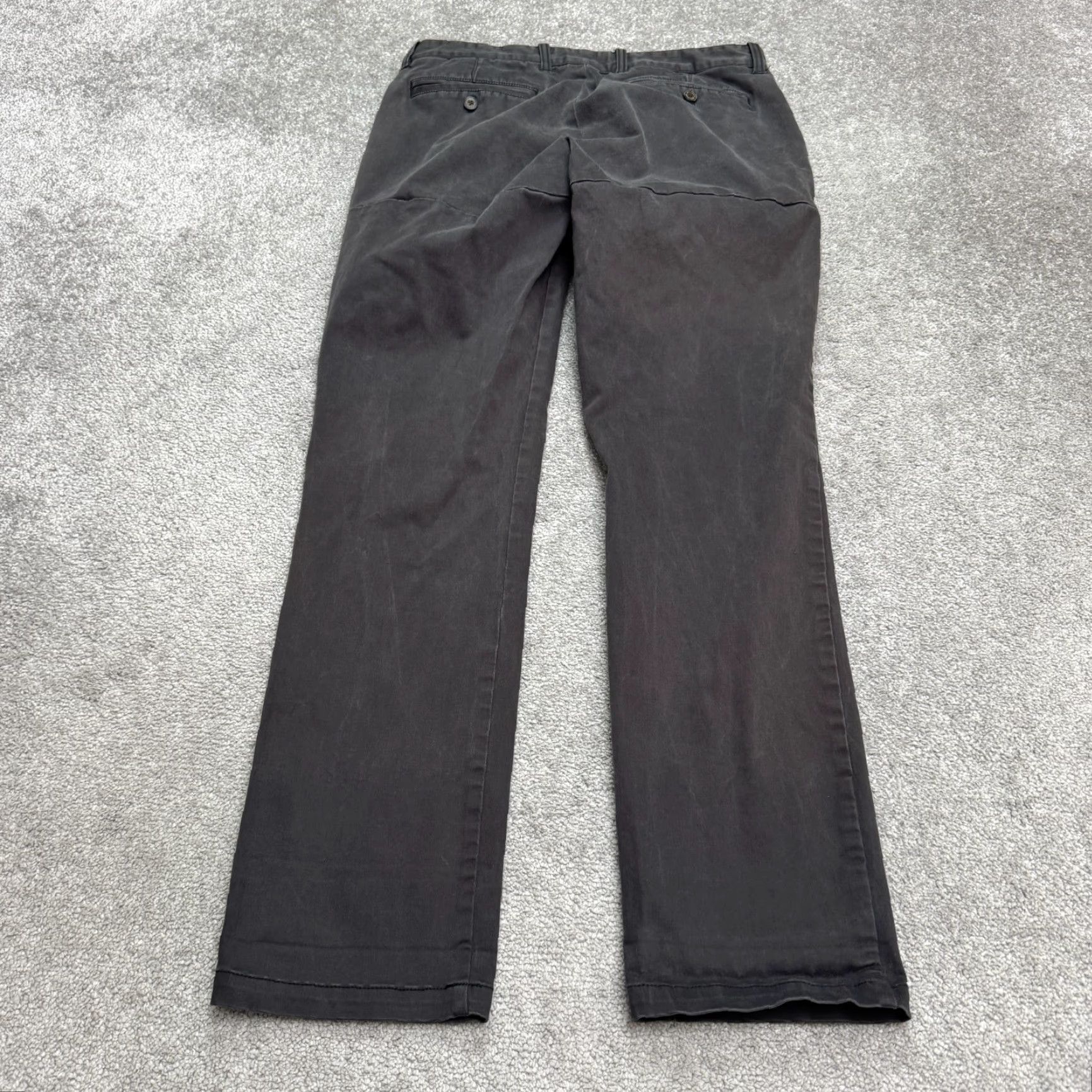 Vintage Nifty Genius Pants Men 32 Gray Straight Leg Chino Regular Fit Vintage No Size US 32 / EU 48 - 2 Thumbnail