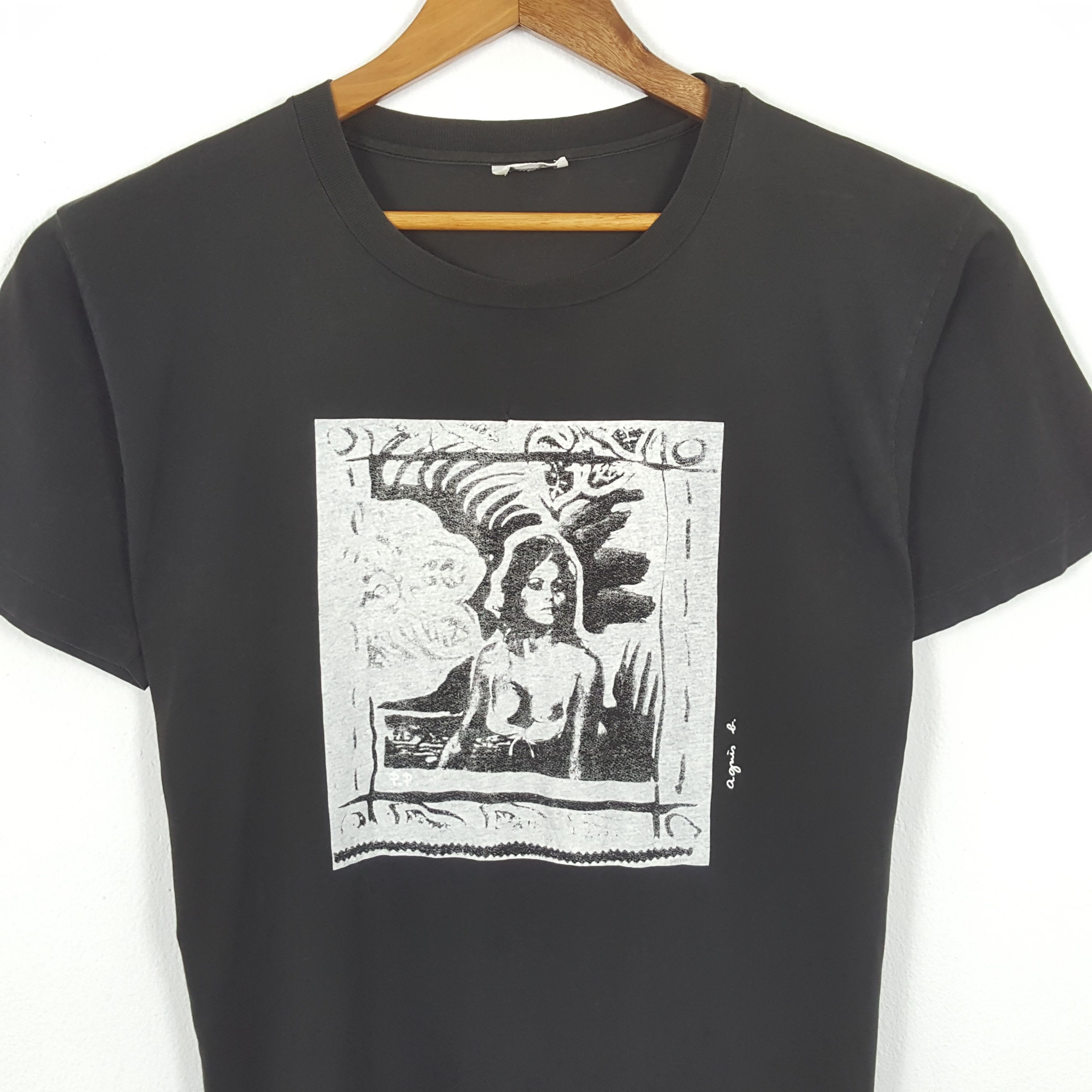 Vintage × agnes b. Vintage AGNES B. France Brand Rare Design T-Shirts Size US M / EU 48-50 / 2 - 2 Thumbnail
