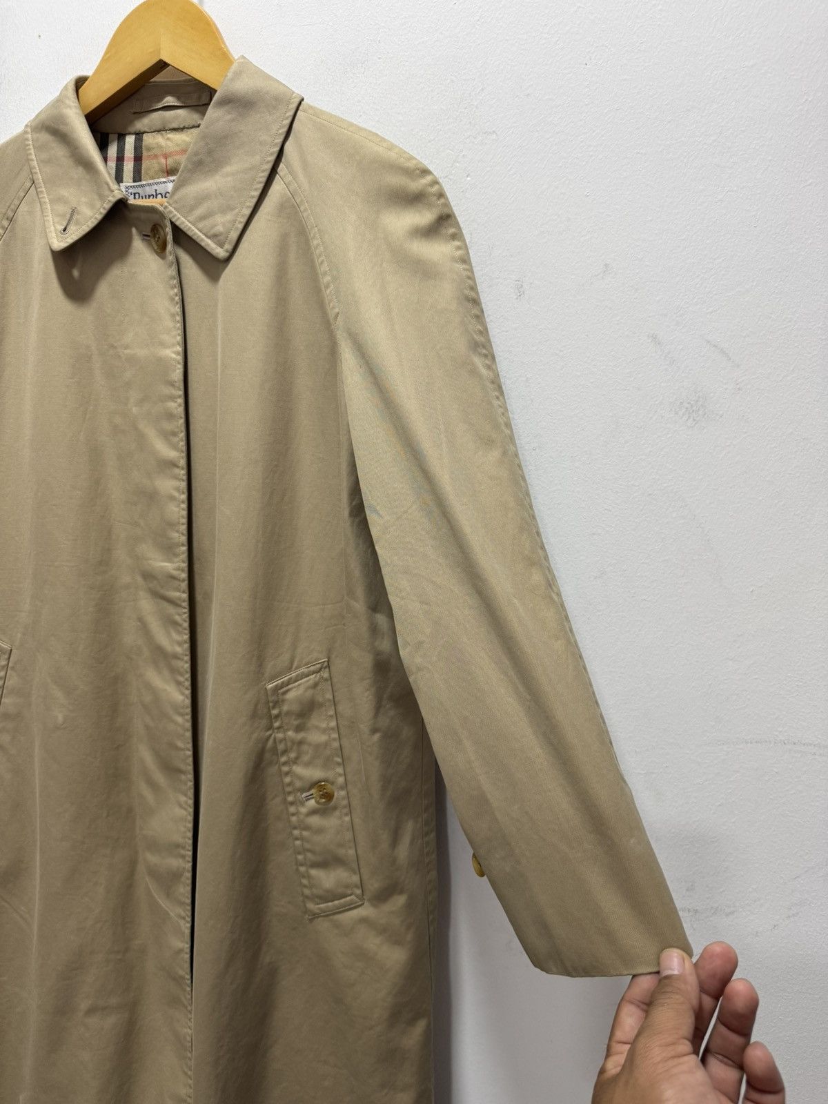 Burberry BURBERRY NOVA CHECK BEIGE PARKA JACKET Size S / US 4 / IT 40 - 5 Thumbnail