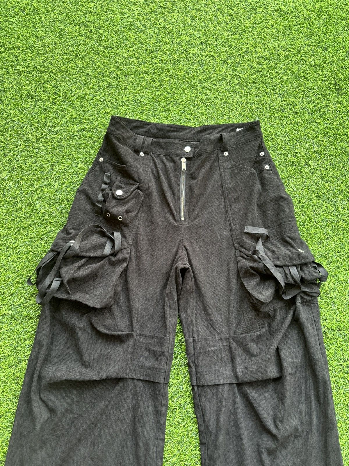 Tornado Mart Y2k Nache Ifsixwasnine Lgb Style Cargo Bootcut Pants Size US 32 / EU 48 - 2 Thumbnail