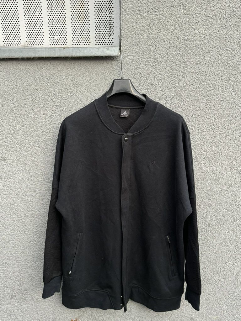 Jordan Brand × Nike Nike Jordan Zip Cotton Sweatshirt Jacket Black XXL Size US XXL / EU 58 / 5 - 1 Thumbnail